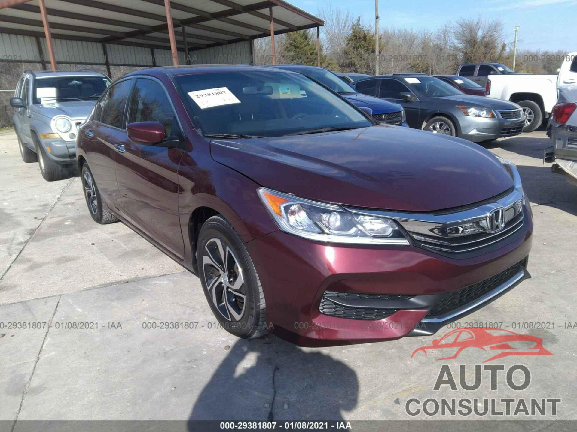 HONDA ACCORD SEDAN 2017 - 1HGCR2F38HA174664