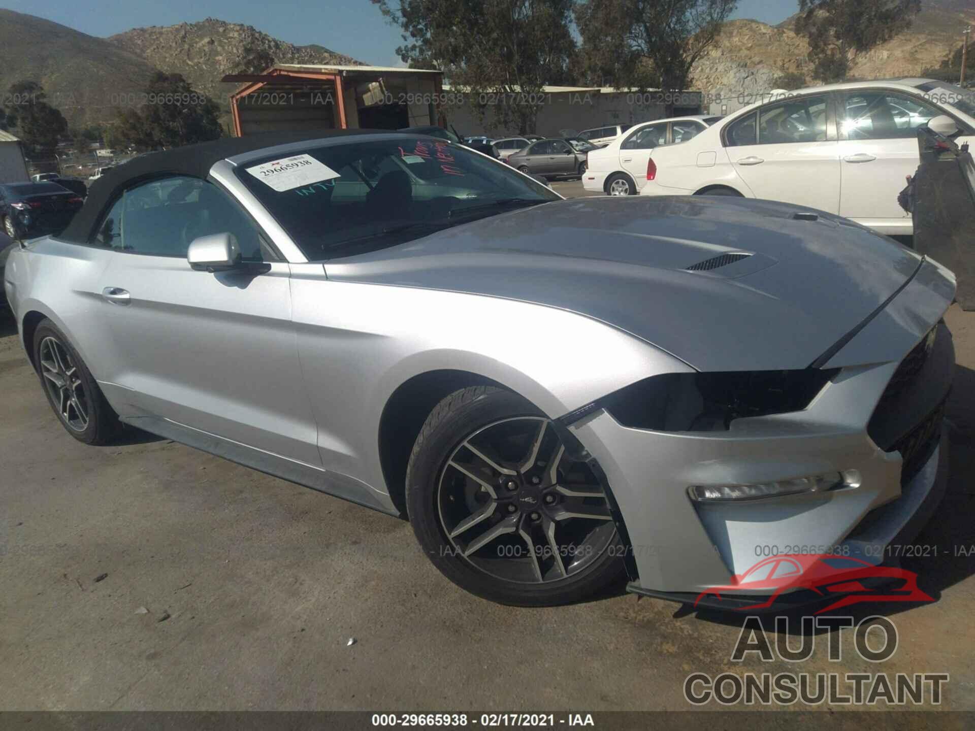 FORD MUSTANG 2019 - 1FATP8UH0K5181653