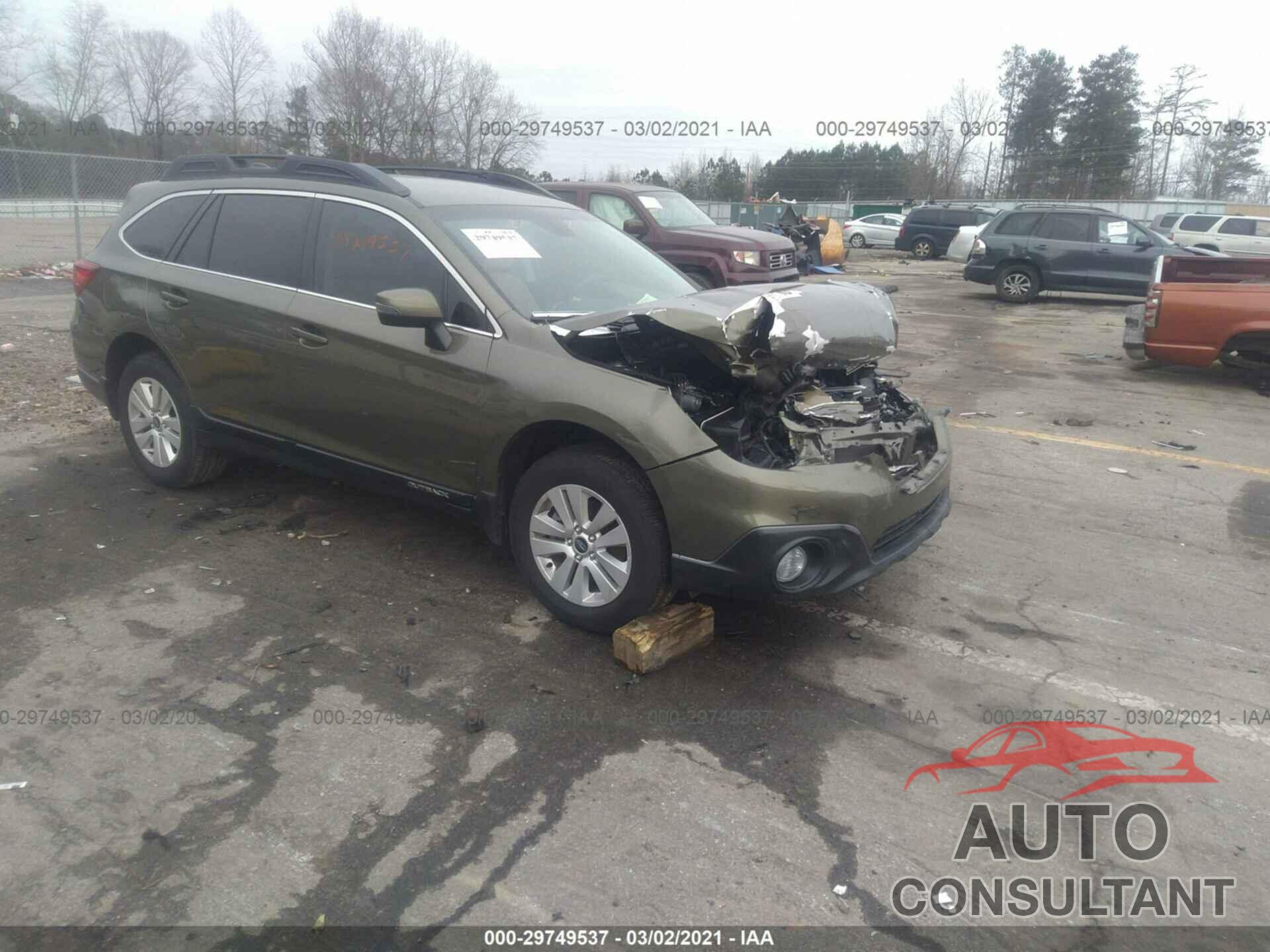 SUBARU OUTBACK 2017 - 4S4BSAFC7H3345624