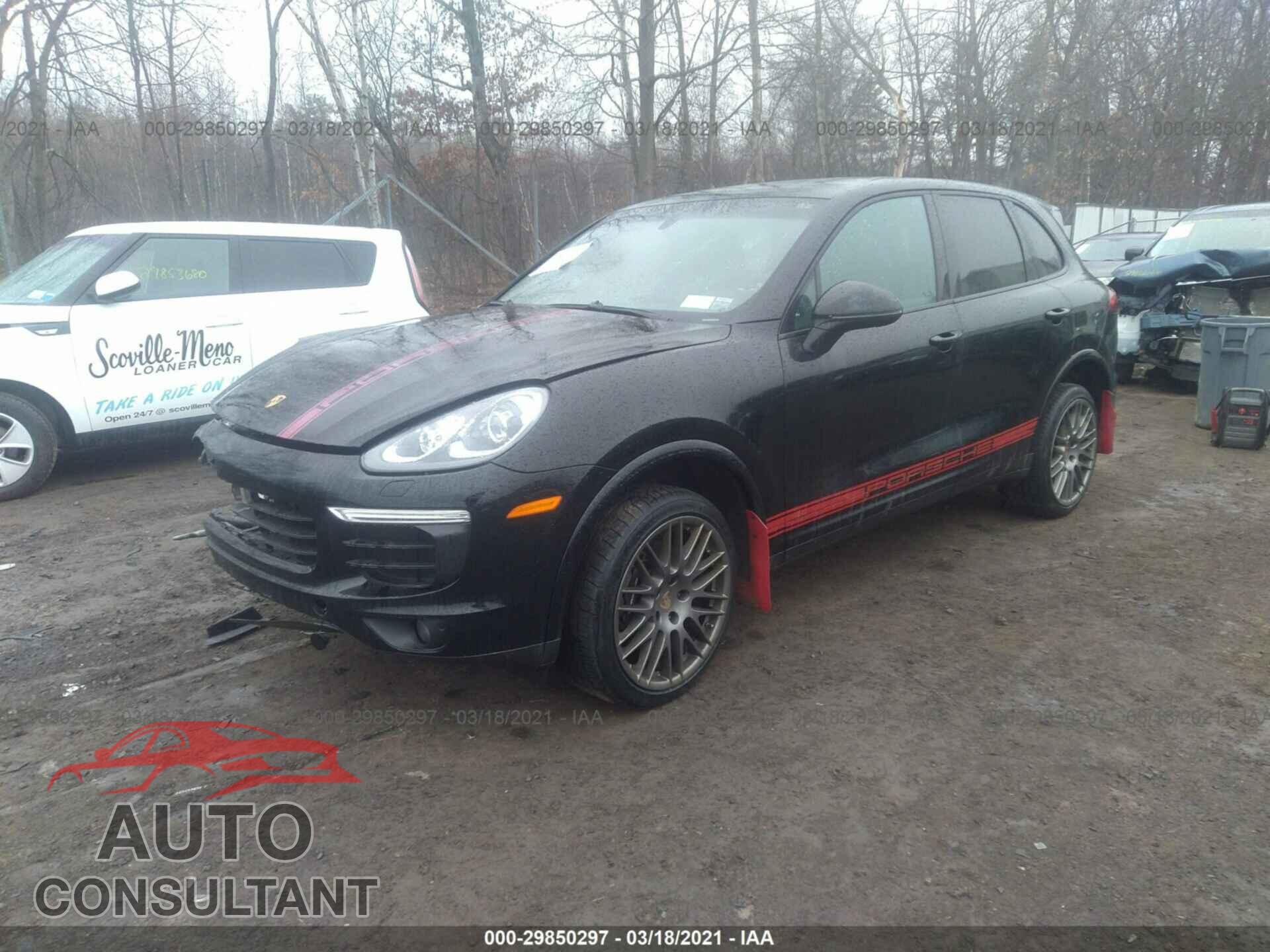 PORSCHE CAYENNE 2017 - WP1AA2A27HKA80196