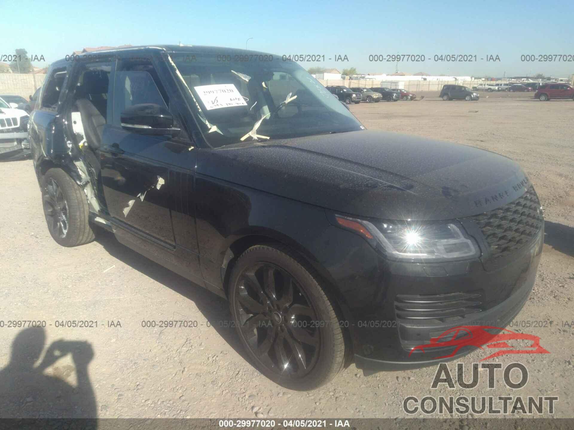 LAND ROVER RANGE ROVER 2020 - SALGS2SE4LA406836