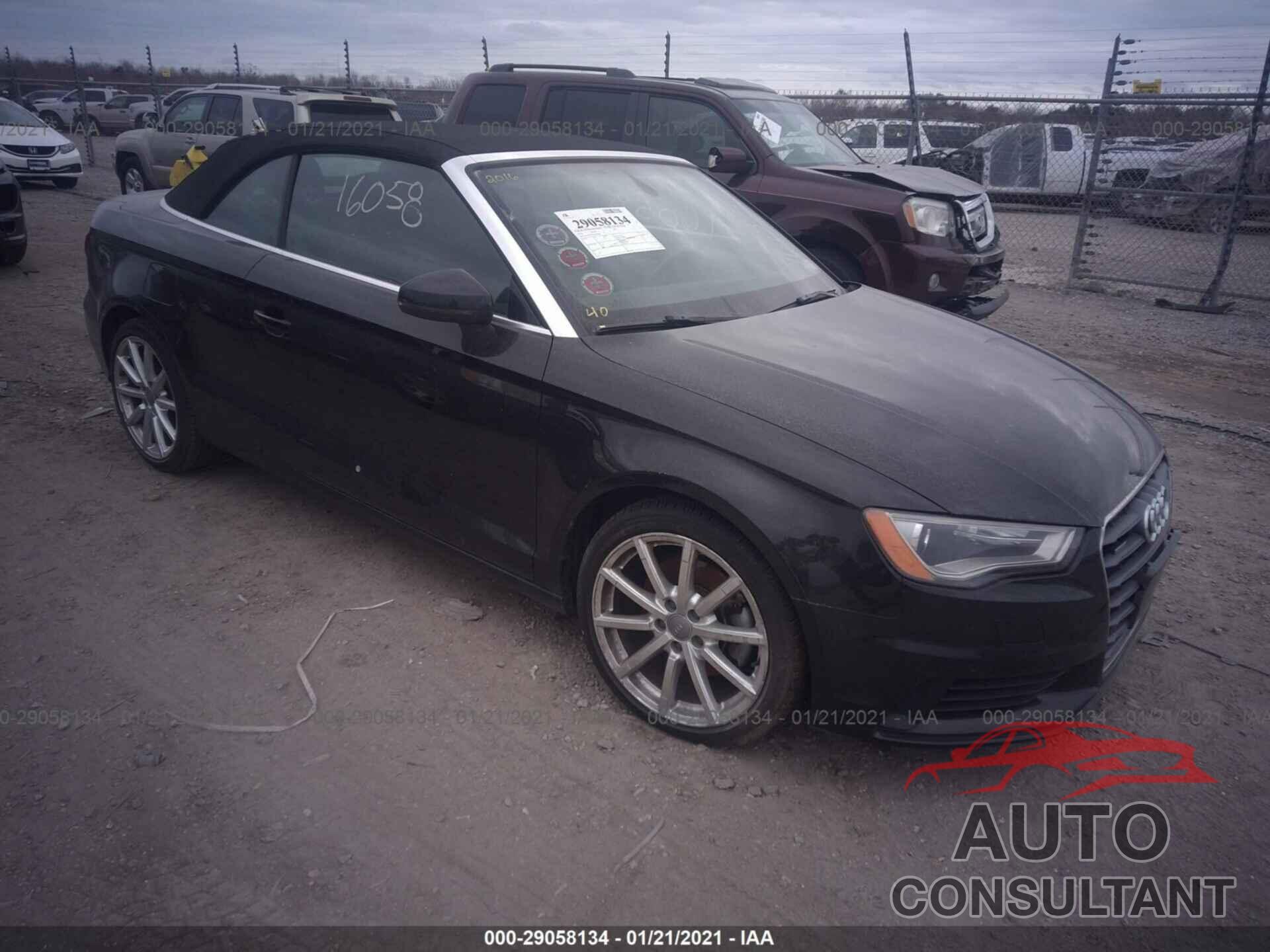 AUDI A3 2016 - WAU78LFF5G1022811