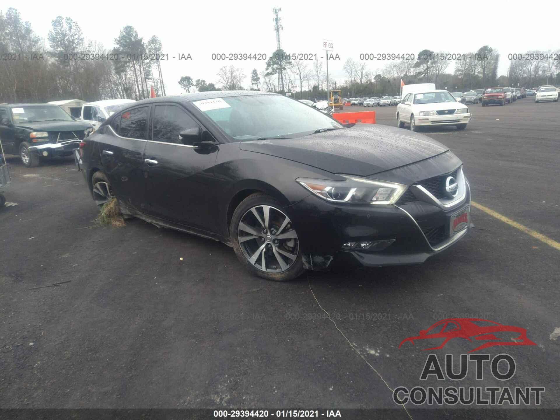 NISSAN MAXIMA 2017 - 1N4AA6AP9HC412806