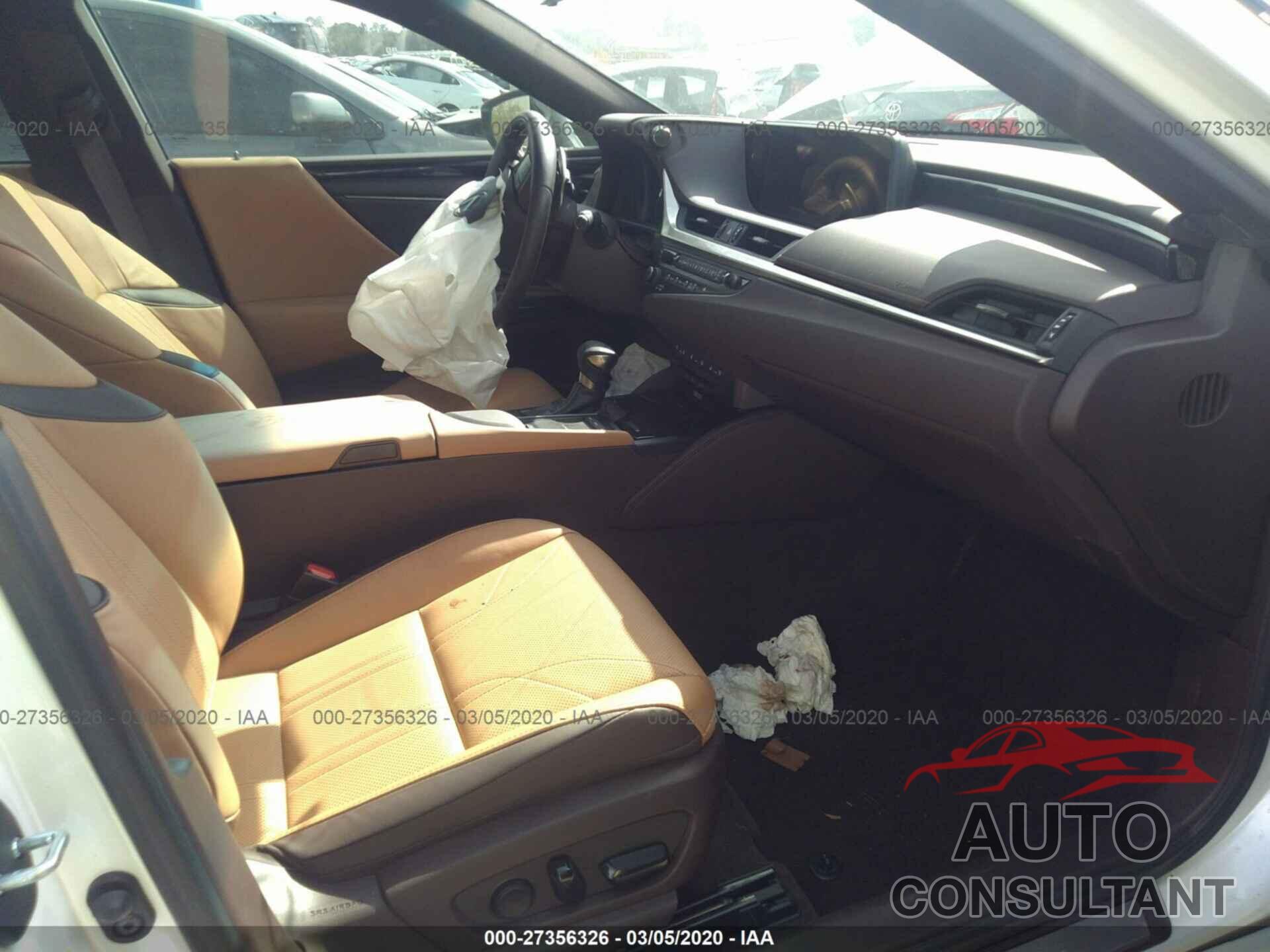 LEXUS ES 2019 - 58ABZ1B18KU030888