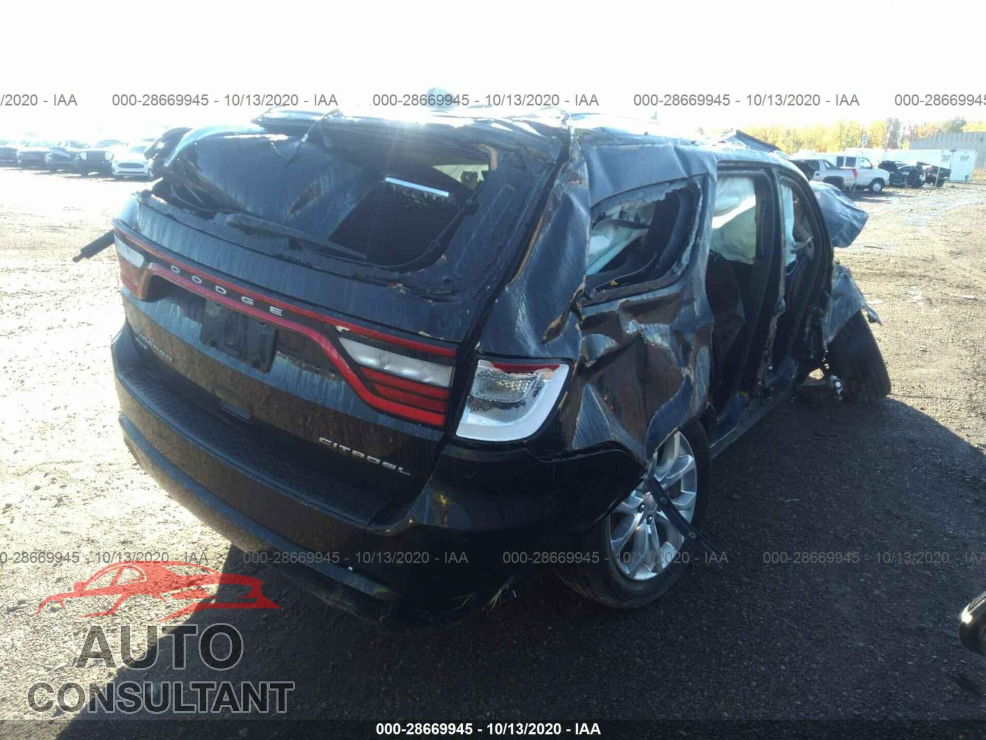 DODGE DURANGO 2017 - 1C4RDJEG7HC871088