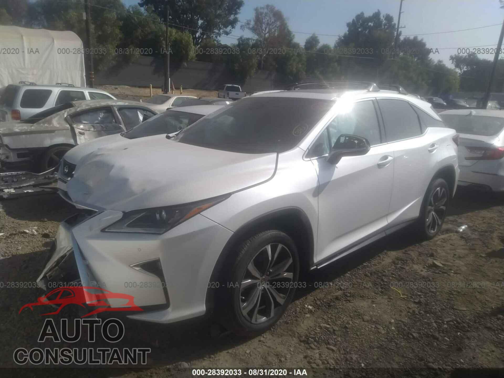 LEXUS RX 2017 - 2T2ZZMCA9HC062485