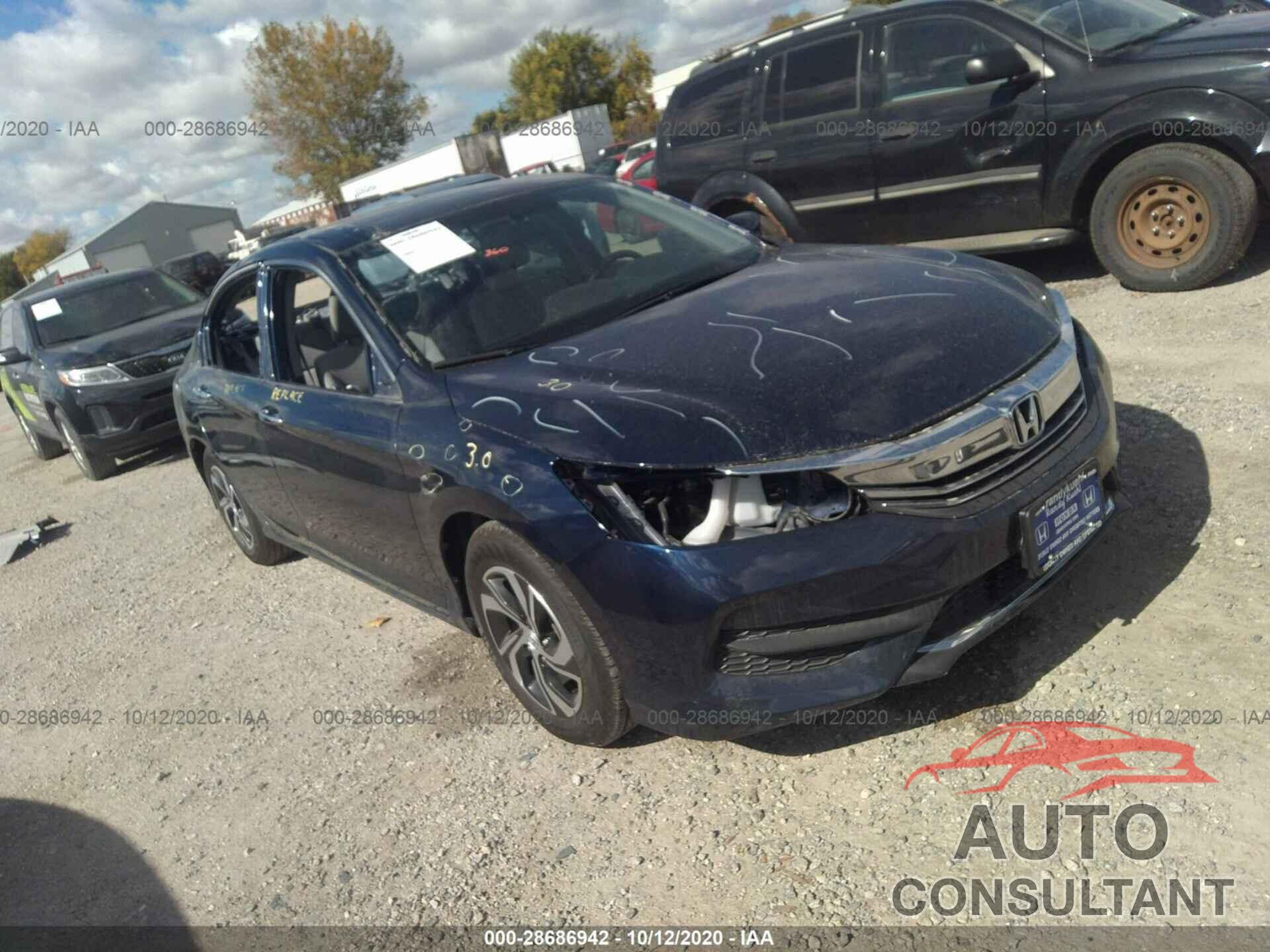 HONDA ACCORD SEDAN 2017 - 1HGCR2F32HA272976