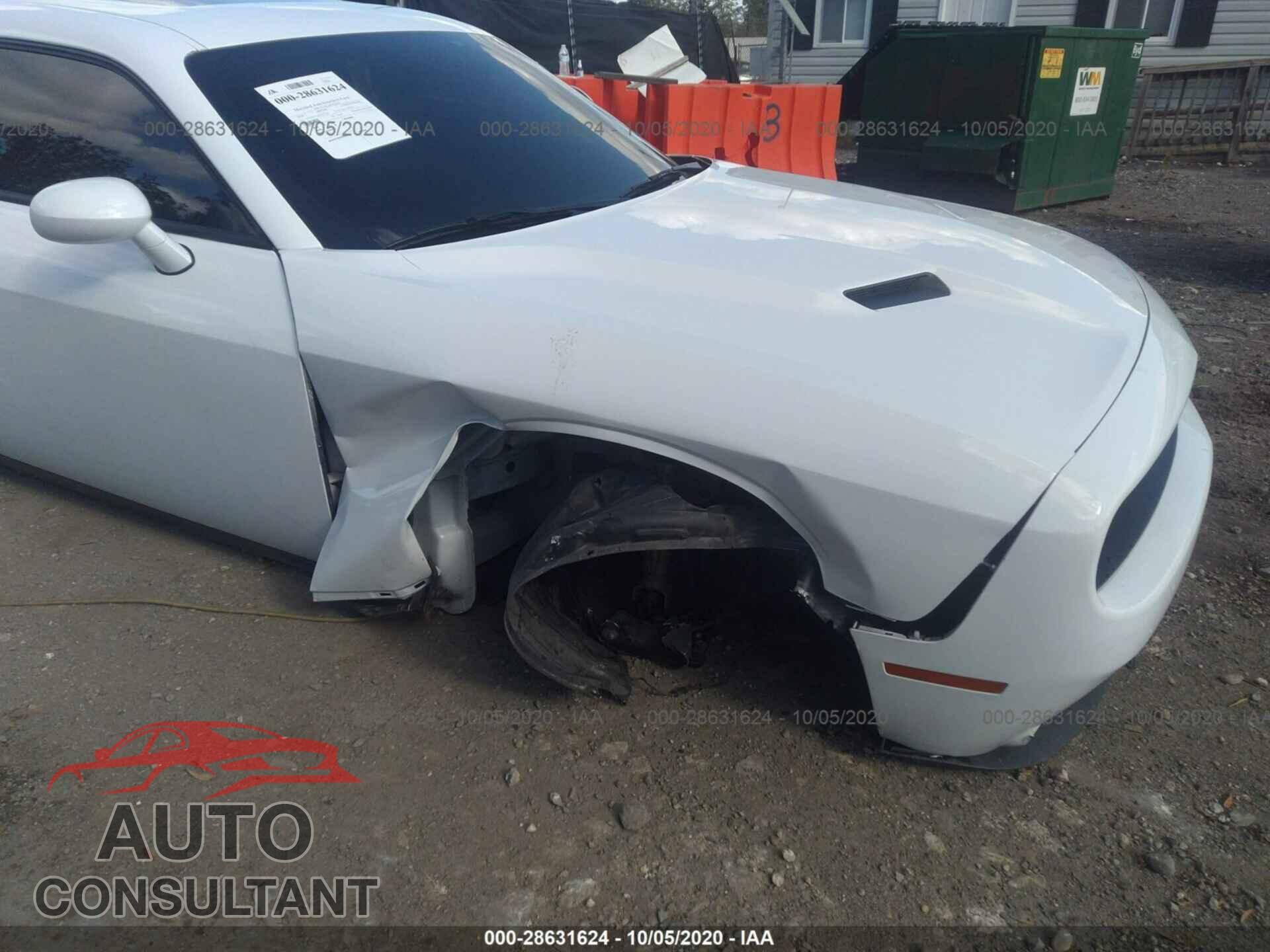 DODGE CHALLENGER 2016 - 2C3CDZAGXGH193642