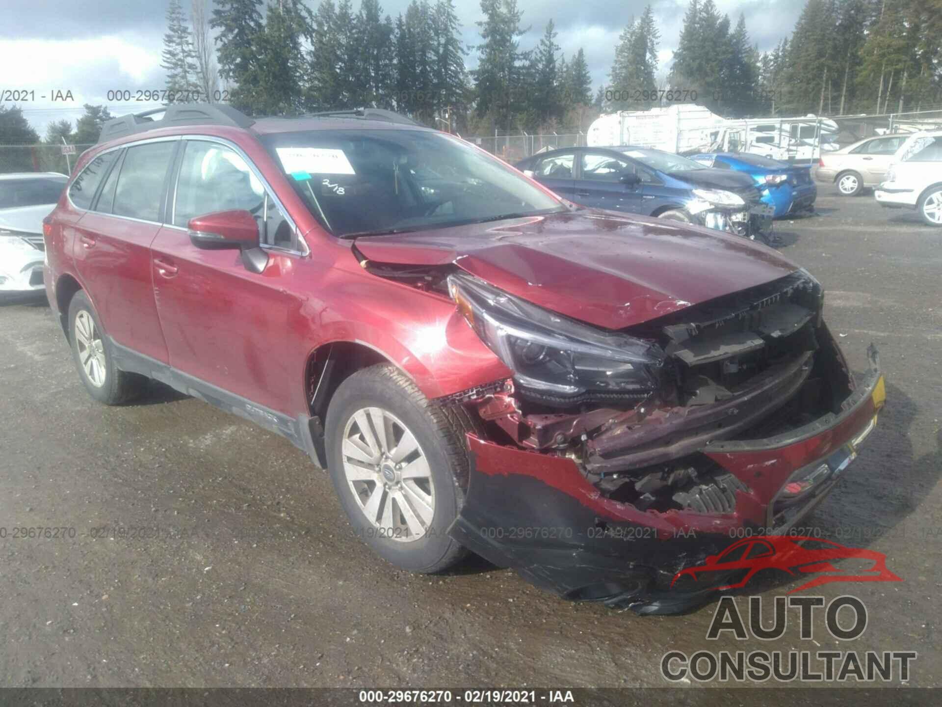 SUBARU OUTBACK 2018 - 4S4BSAHC5J3305822