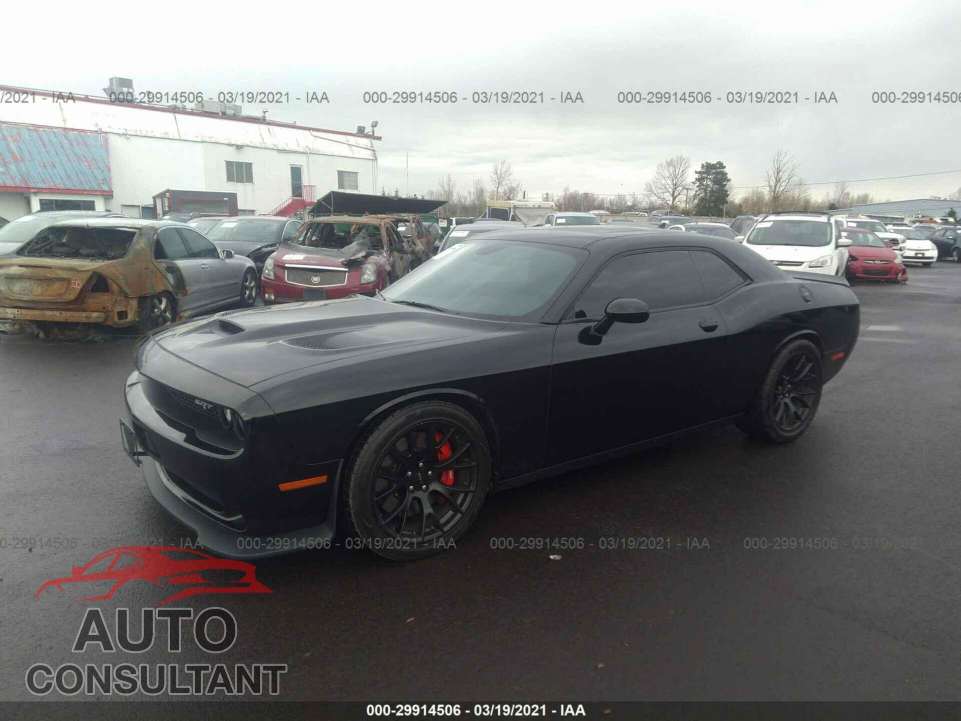 DODGE CHALLENGER 2016 - 2C3CDZC94GH171487