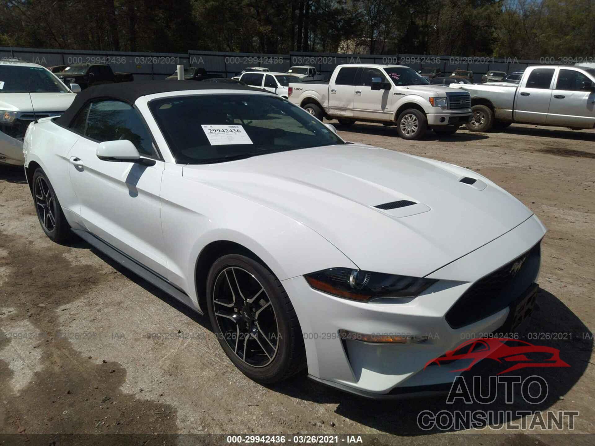 FORD MUSTANG 2018 - 1FATP8UH7J5133193