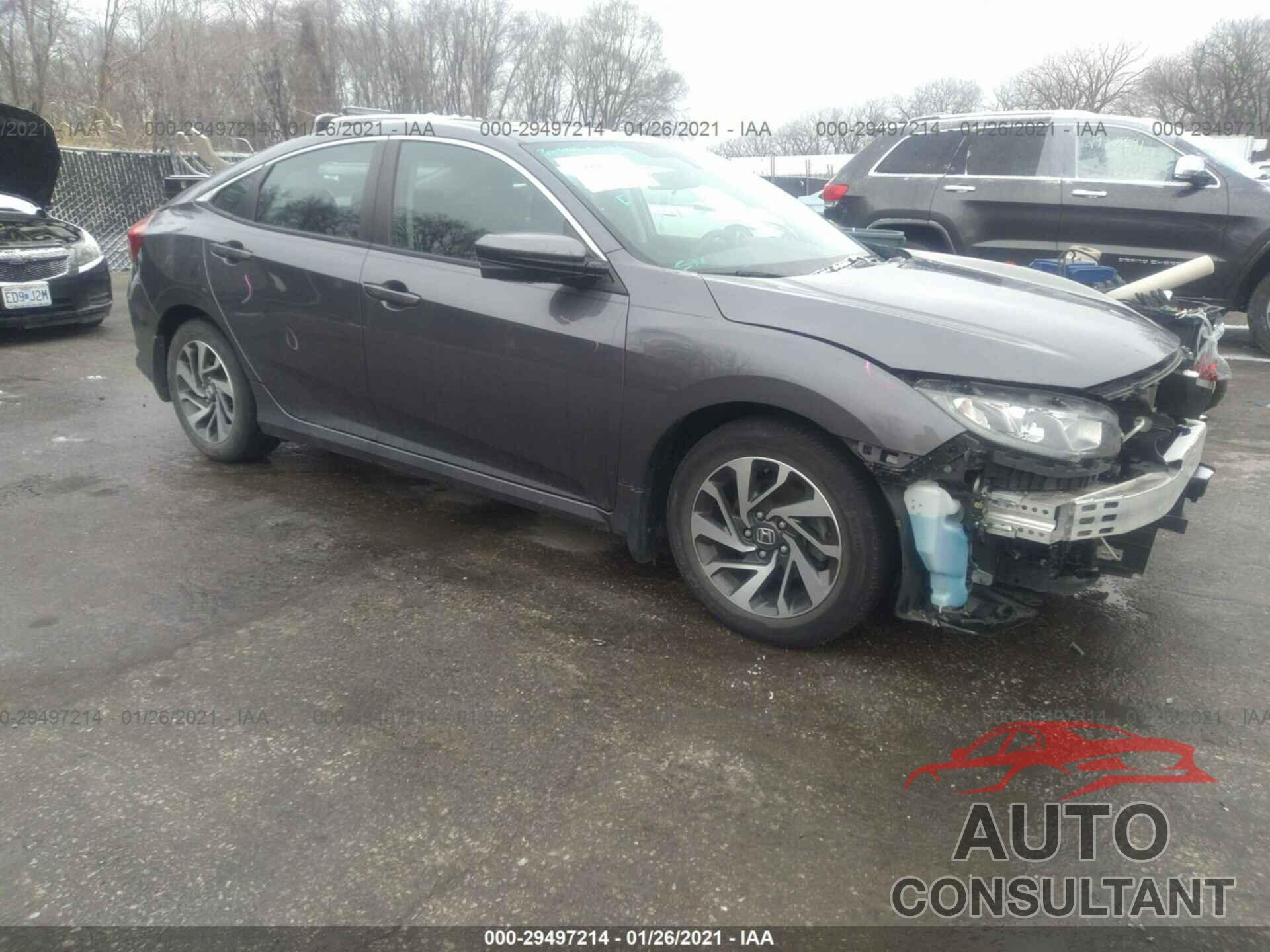 HONDA CIVIC SEDAN 2016 - 19XFC2F78GE073135