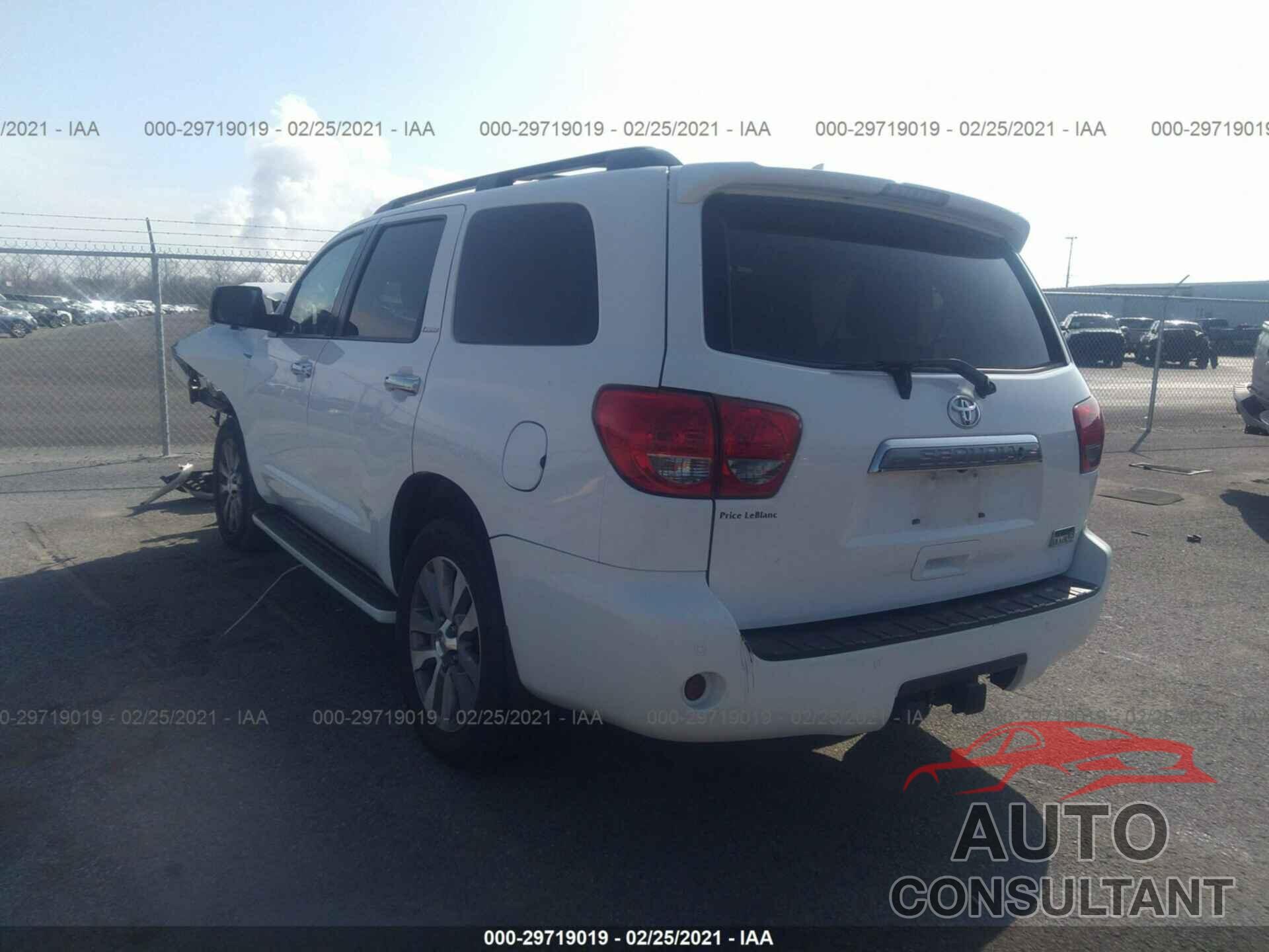 TOYOTA SEQUOIA 2016 - 5TDKY5G11GS063113