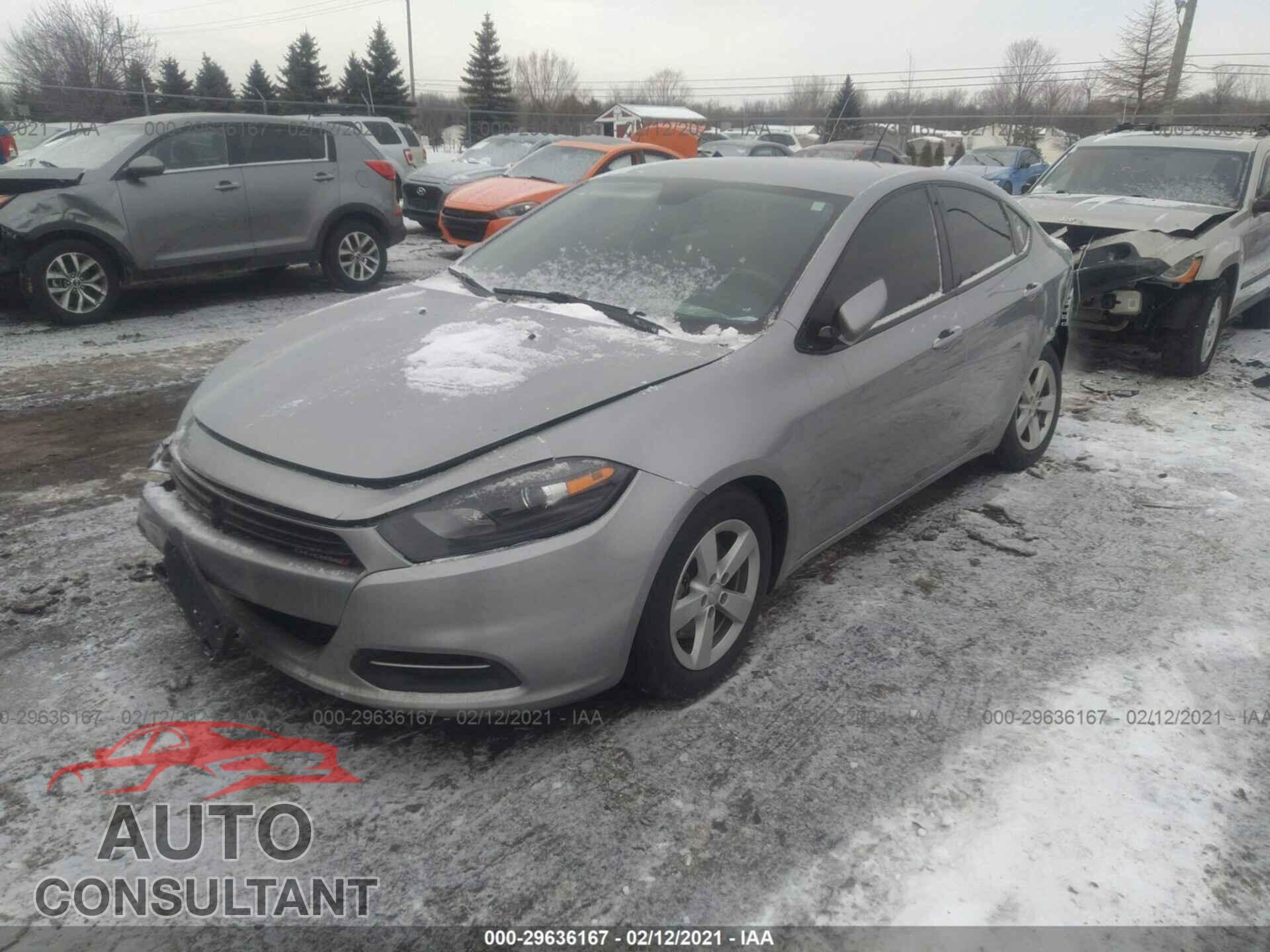 DODGE DART 2016 - 1C3CDFBB4GD766162