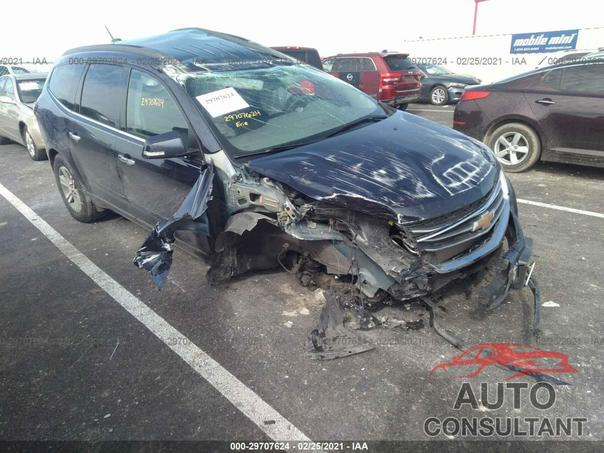 CHEVROLET TRAVERSE 2016 - 1GNKRGKD8GJ134712