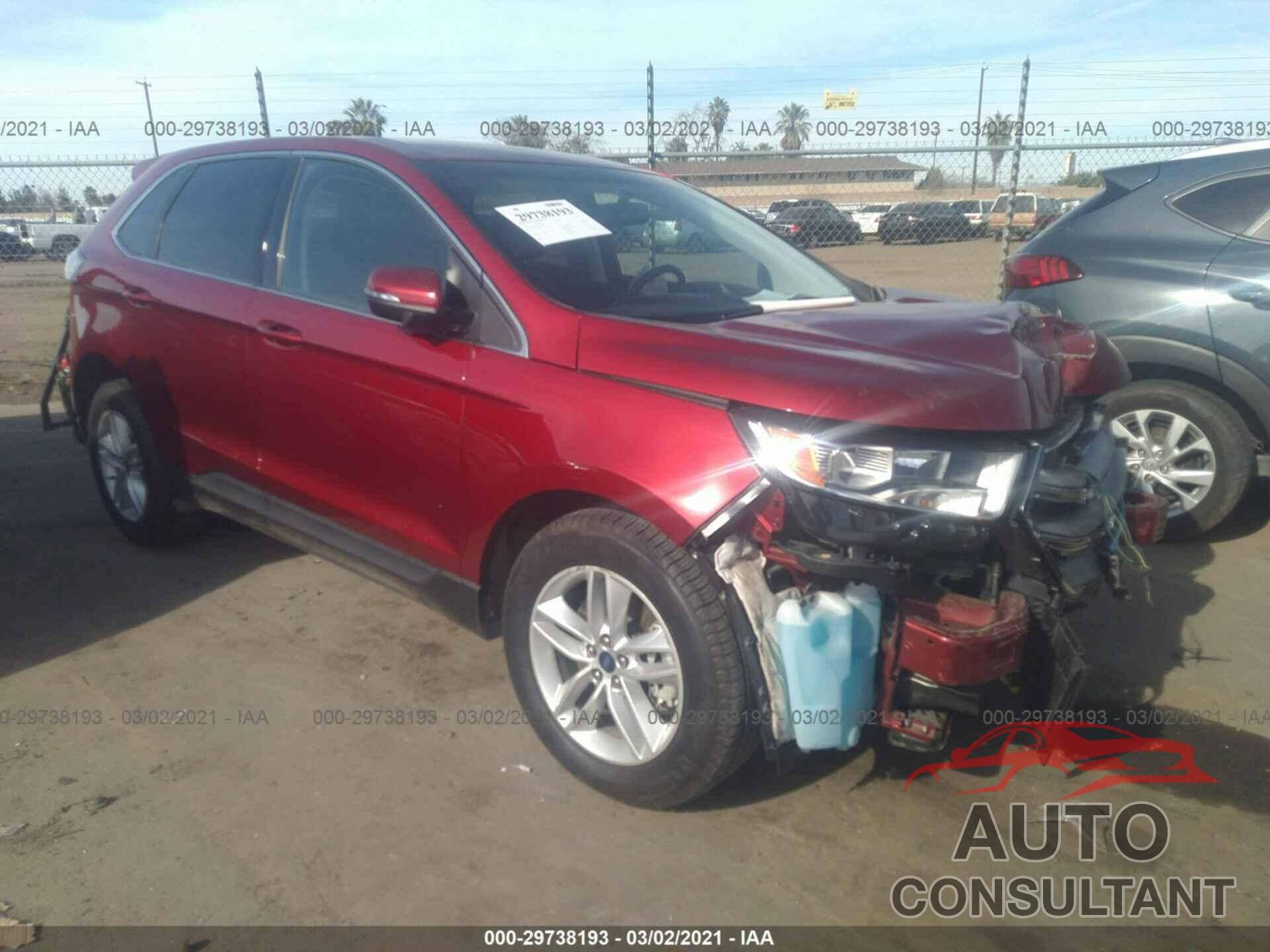 FORD EDGE 2018 - 2FMPK4J86JBC61049