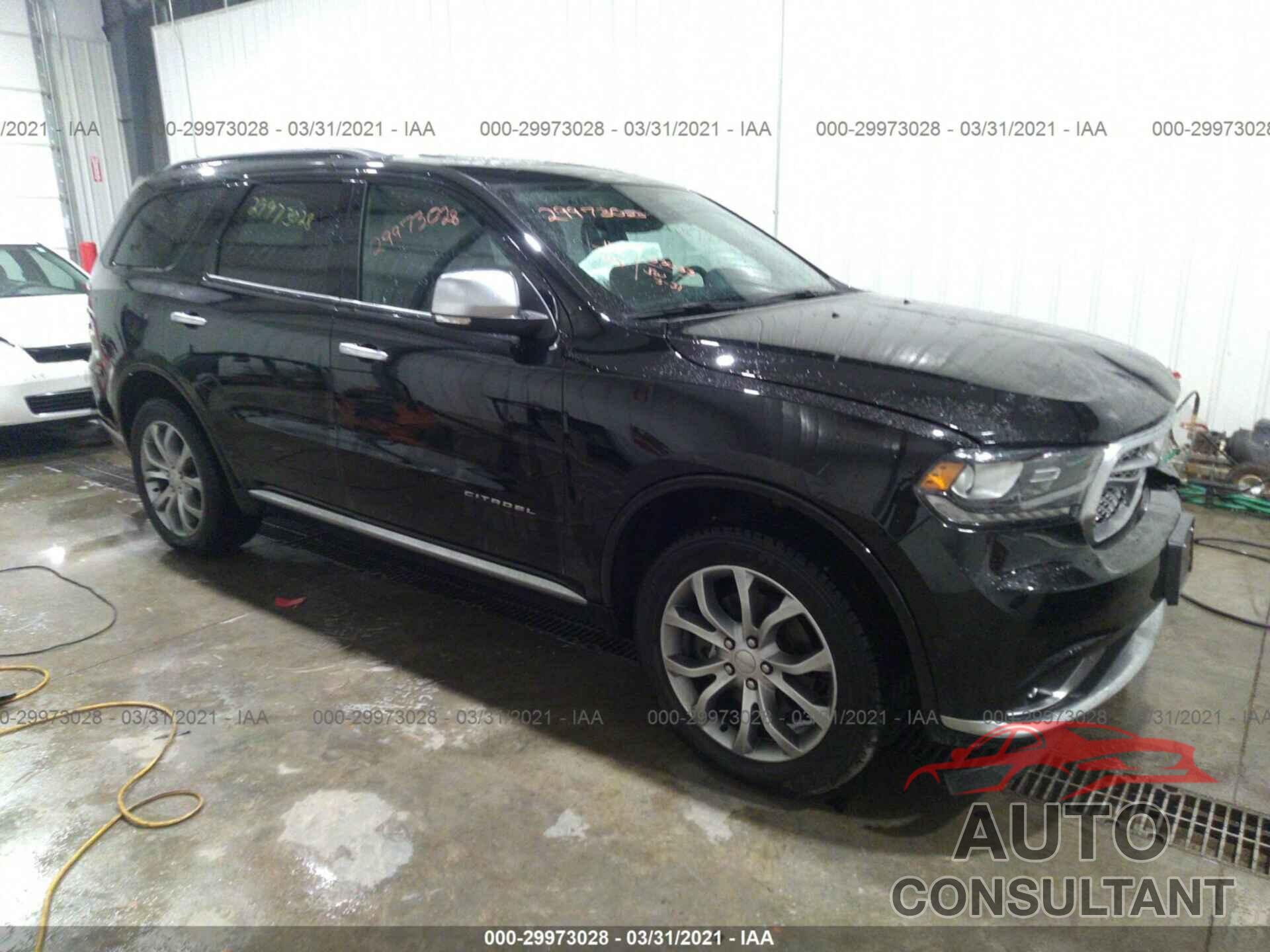 DODGE DURANGO 2017 - 1C4SDJET4HC758035
