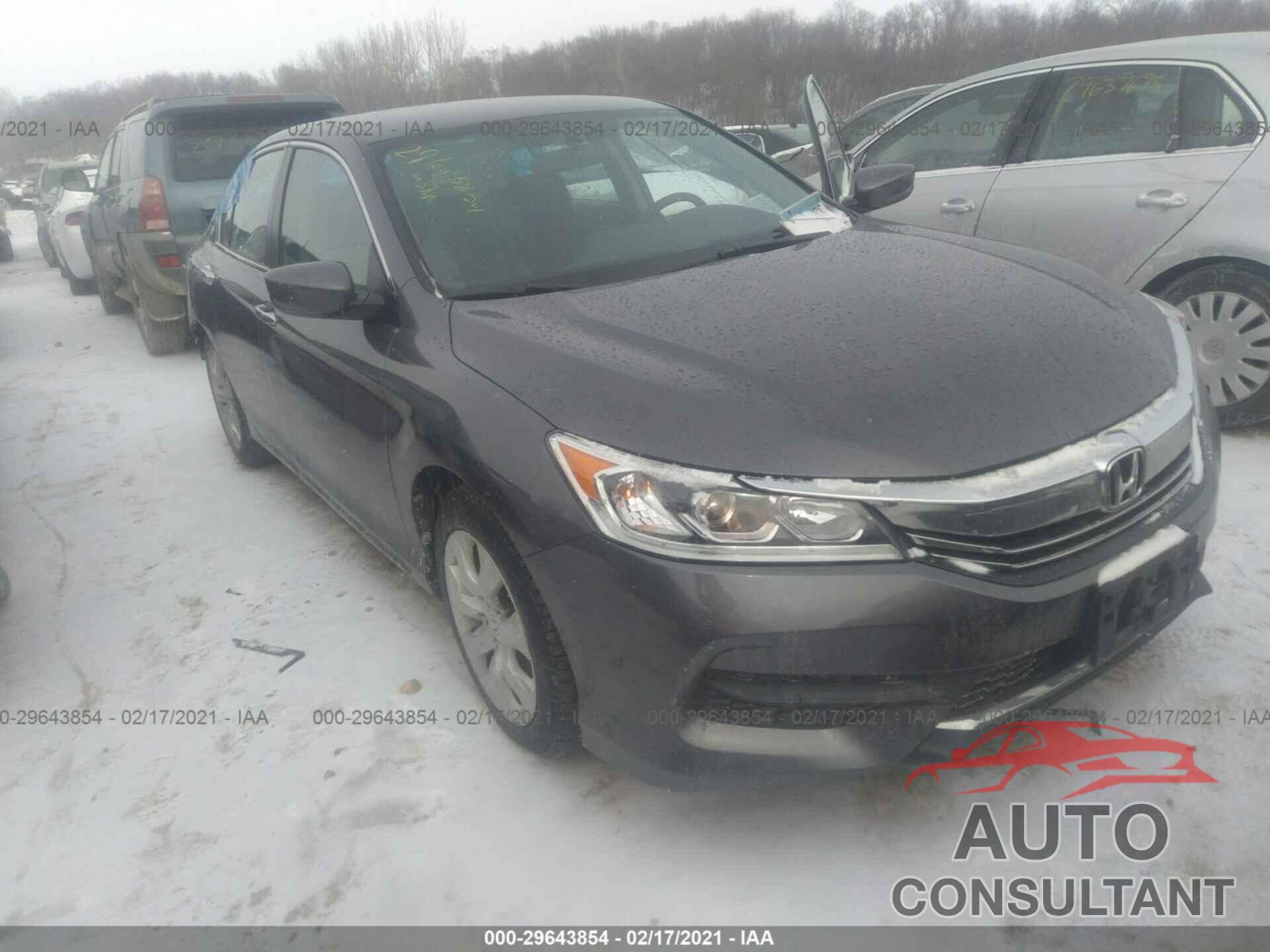 HONDA ACCORD SEDAN 2016 - 1HGCR2F36GA189727