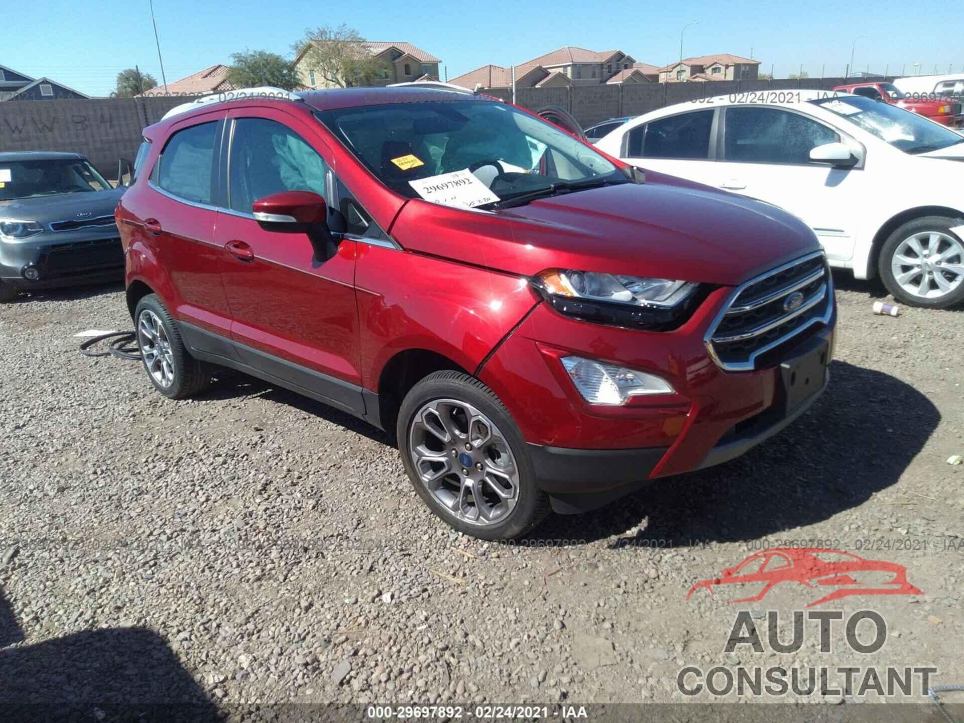 FORD ECOSPORT 2018 - MAJ3P1VE6JC177273