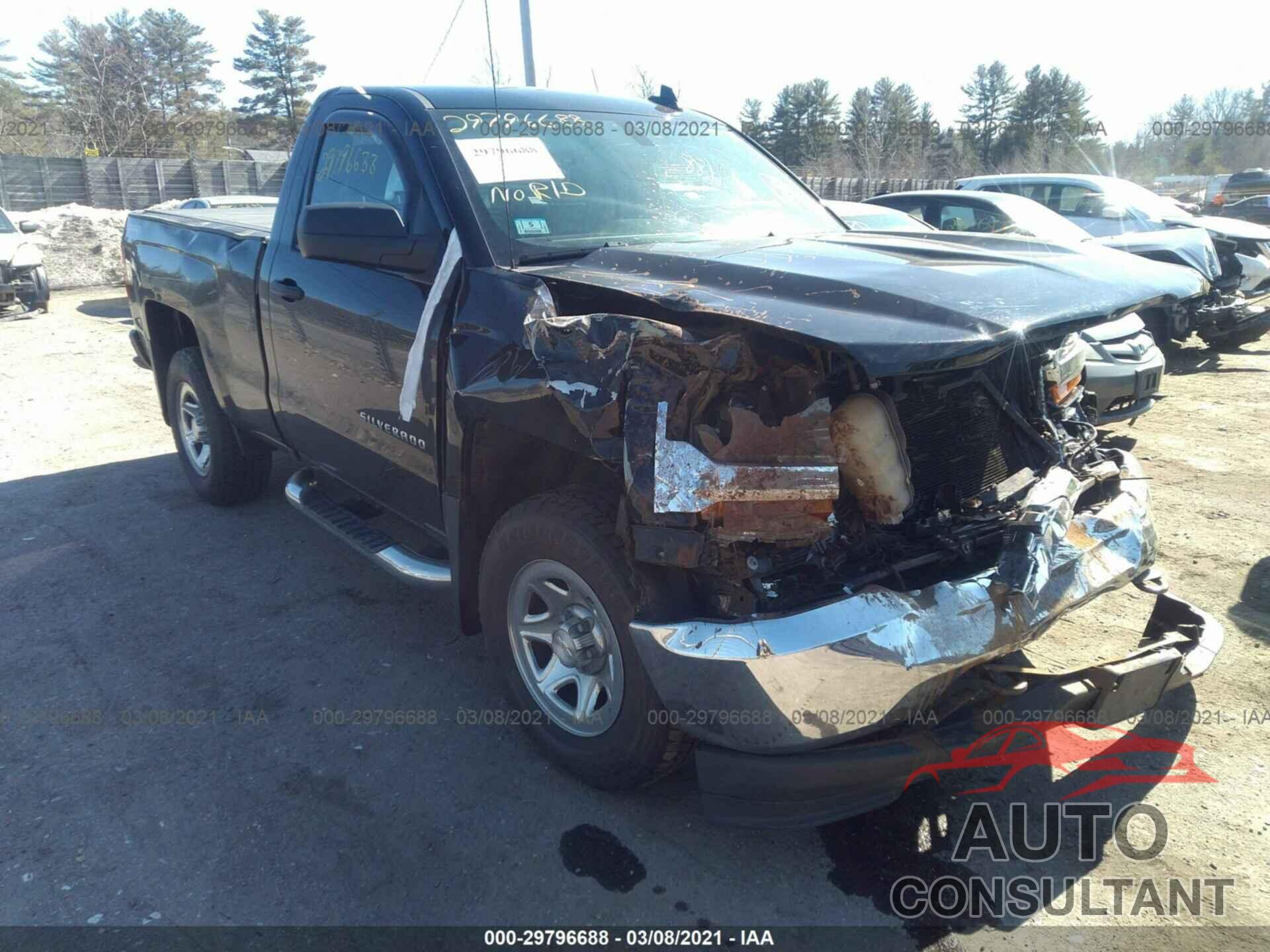CHEVROLET SILVERADO 1500 2016 - 1GCNKNEC4GZ286618