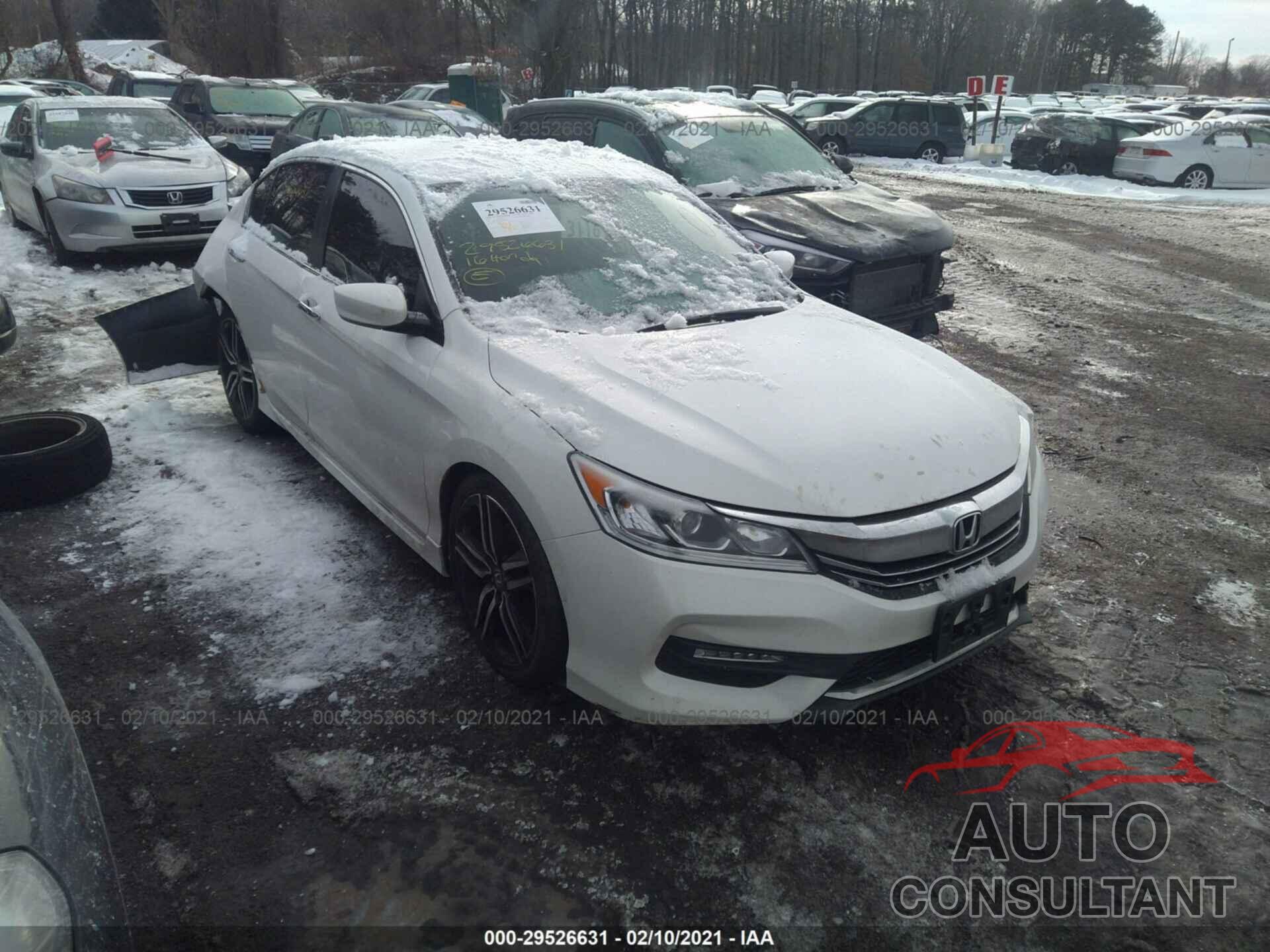 HONDA ACCORD SEDAN 2016 - 1HGCR2F5XGA180501