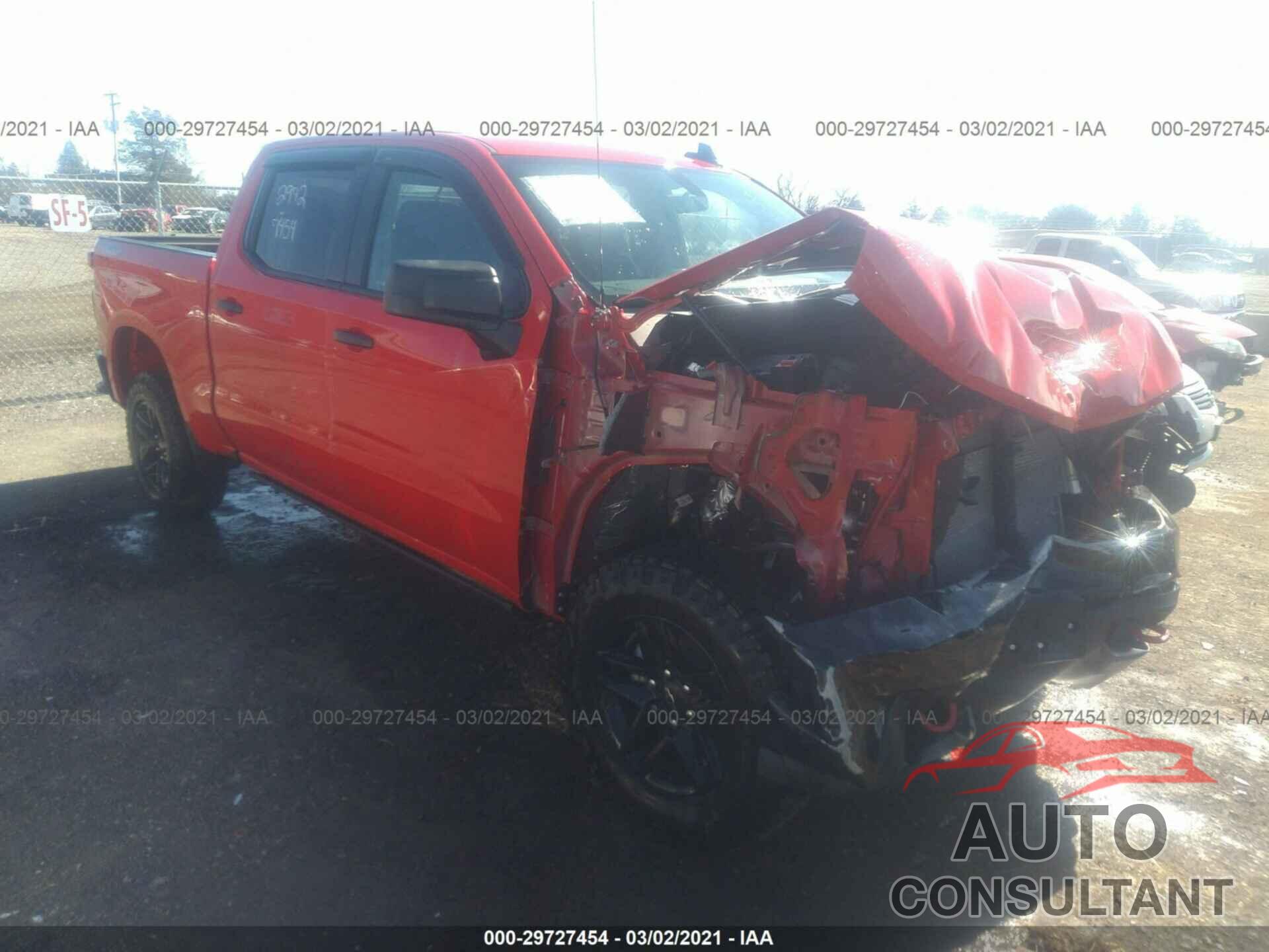 CHEVROLET SILVERADO 1500 2020 - 3GCPYCEF4LG343710