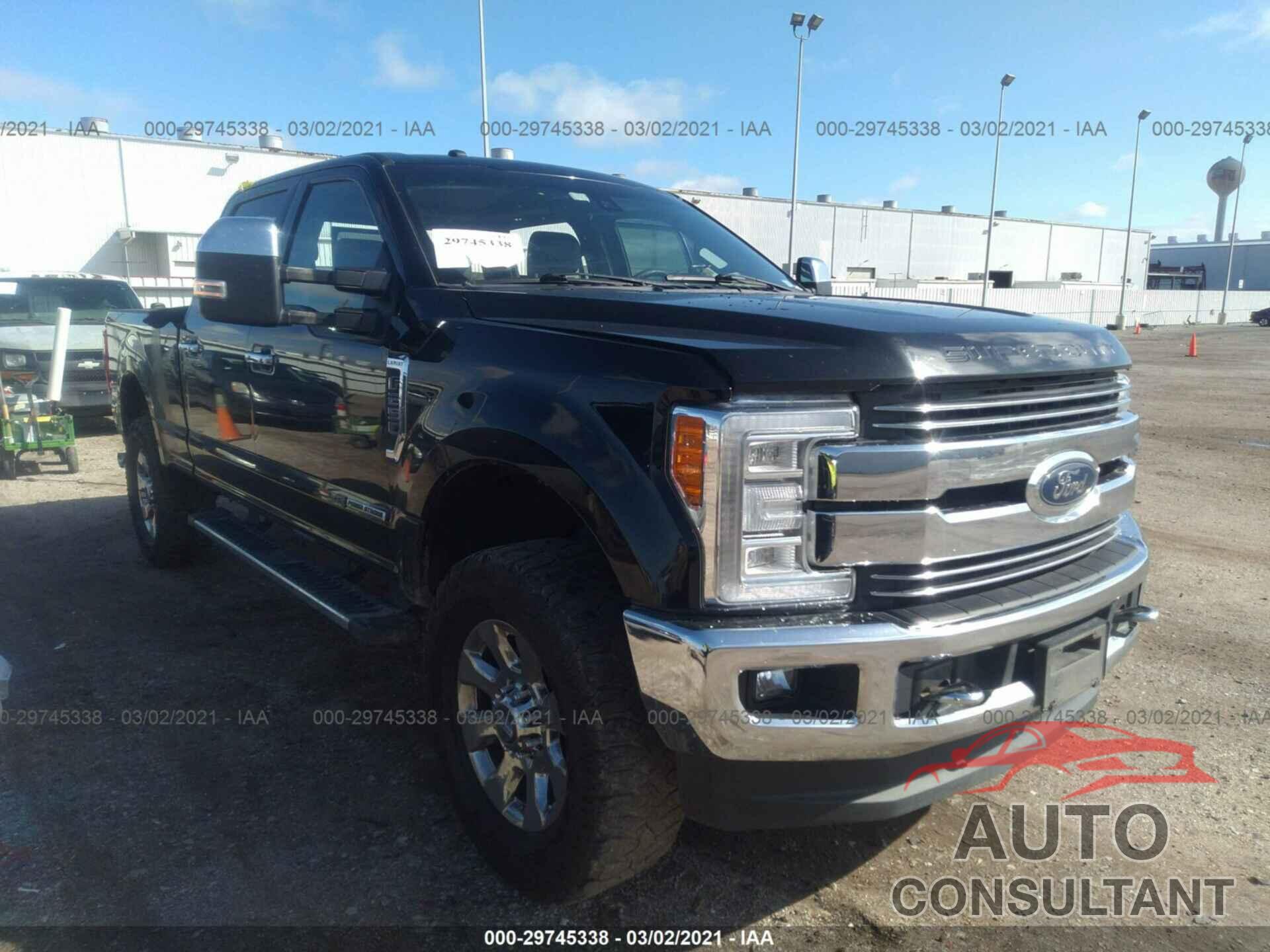 FORD SUPER DUTY F-250 SRW 2017 - 1FT7W2BT1HEF34316