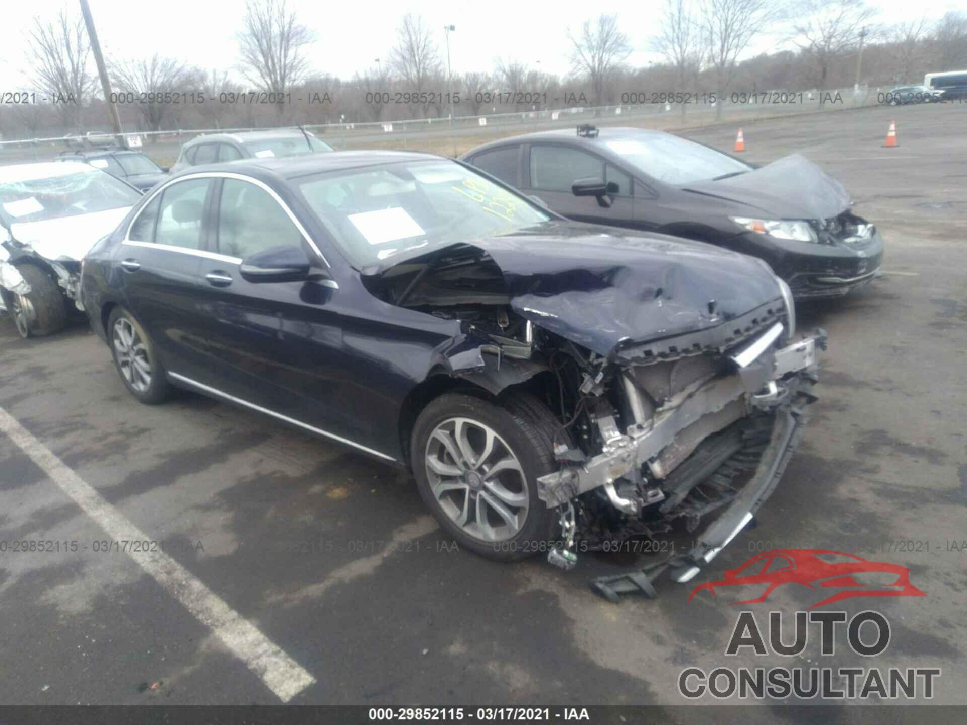 MERCEDES-BENZ C-CLASS 2016 - 55SWF4KB9GU114233
