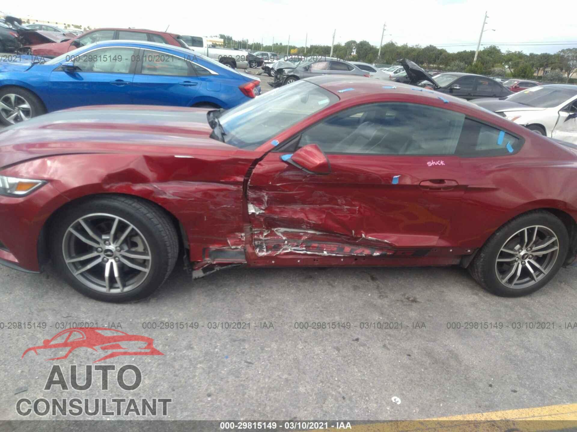 FORD MUSTANG 2017 - 1FA6P8TH2H5282409