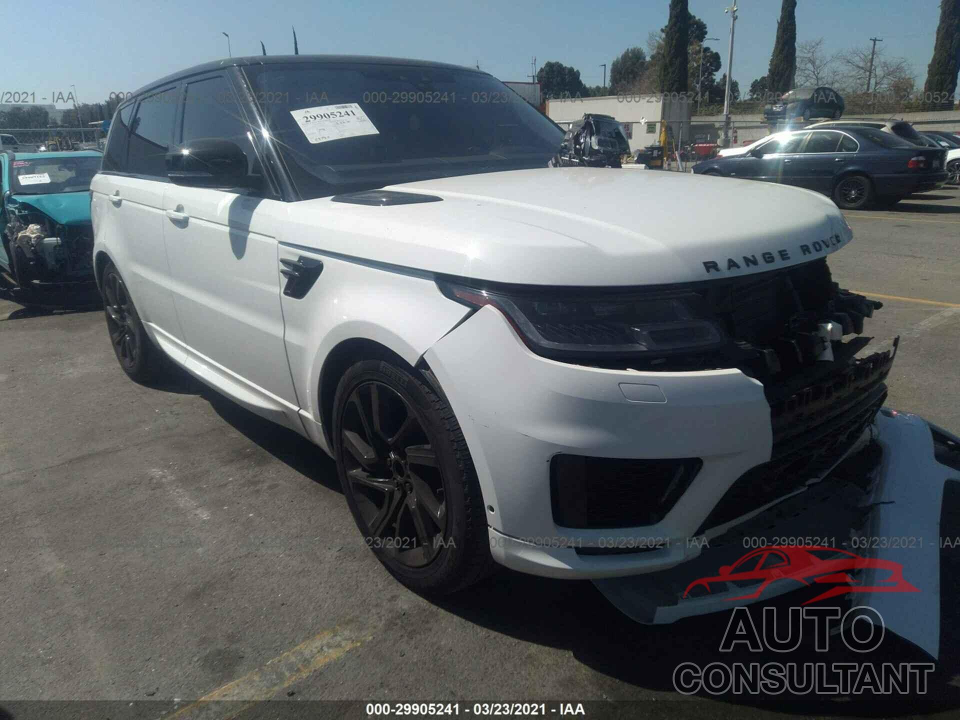 LAND ROVER RANGE ROVER SPORT 2018 - SALWR2RE2JA185408