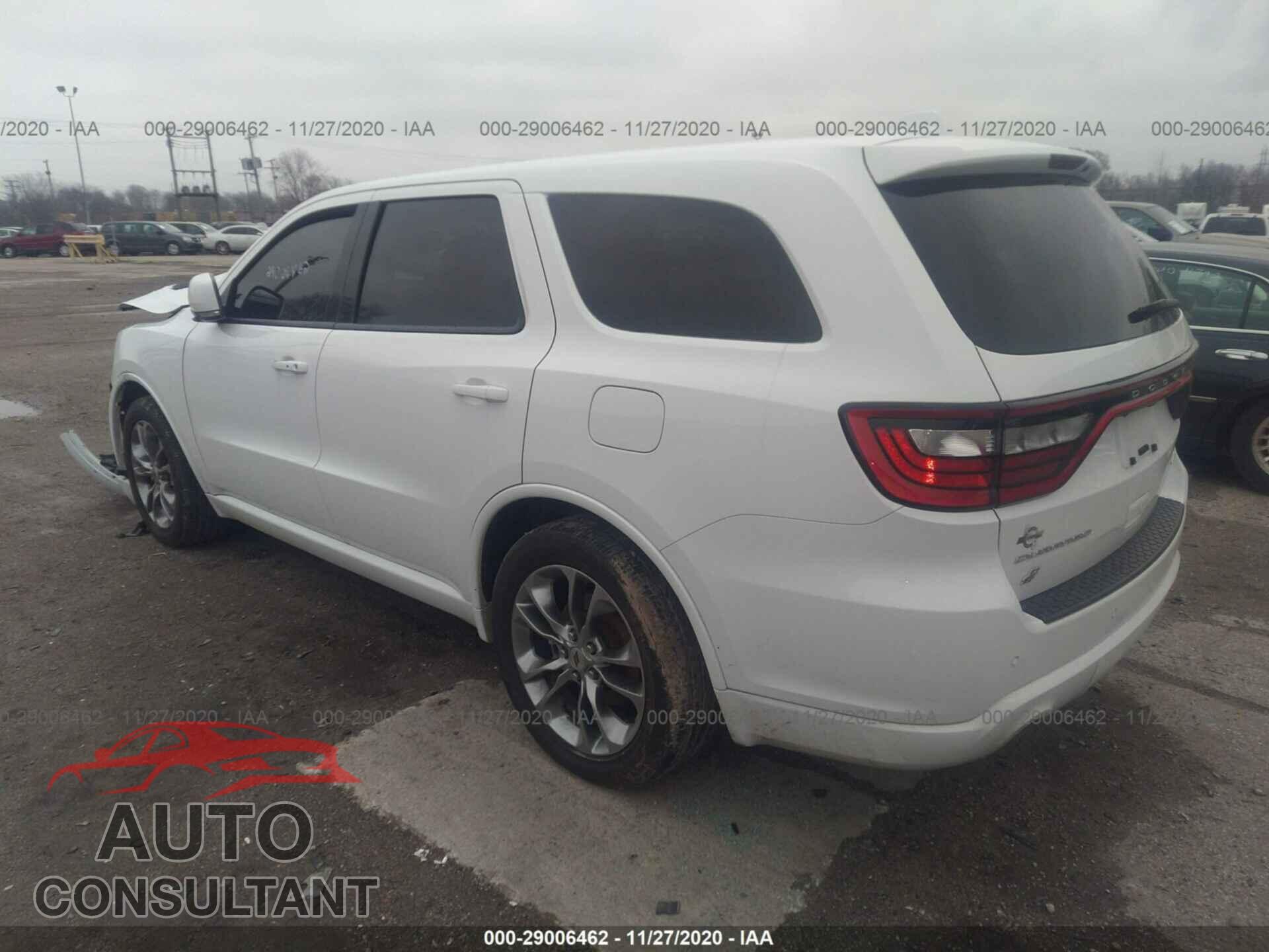 DODGE DURANGO 2019 - 1C4SDJCTXKC722876