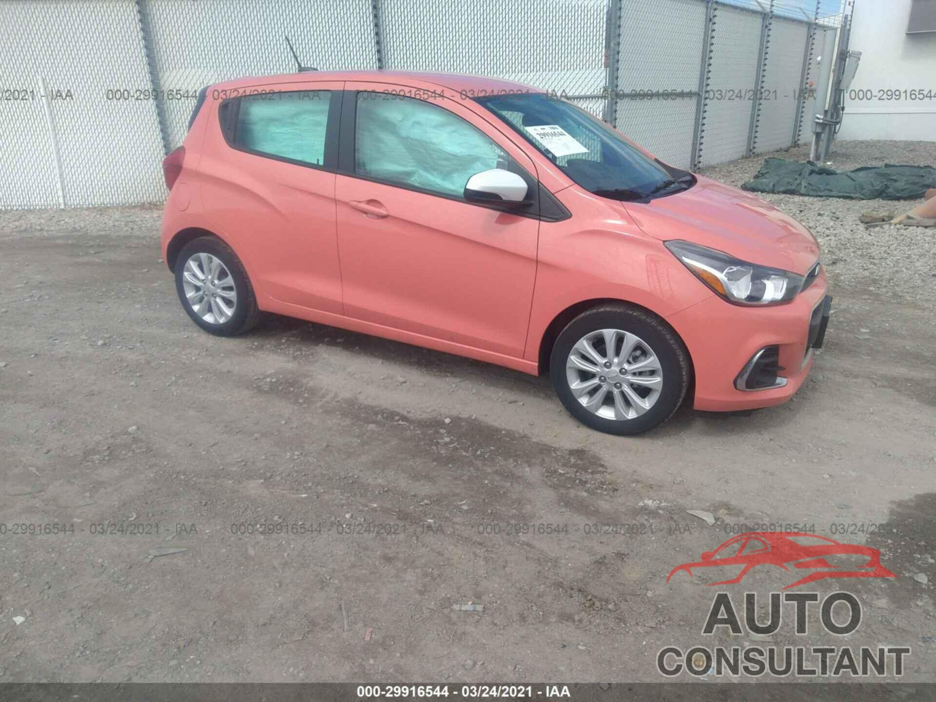 CHEVROLET SPARK 2018 - KL8CD6SA1JC461940