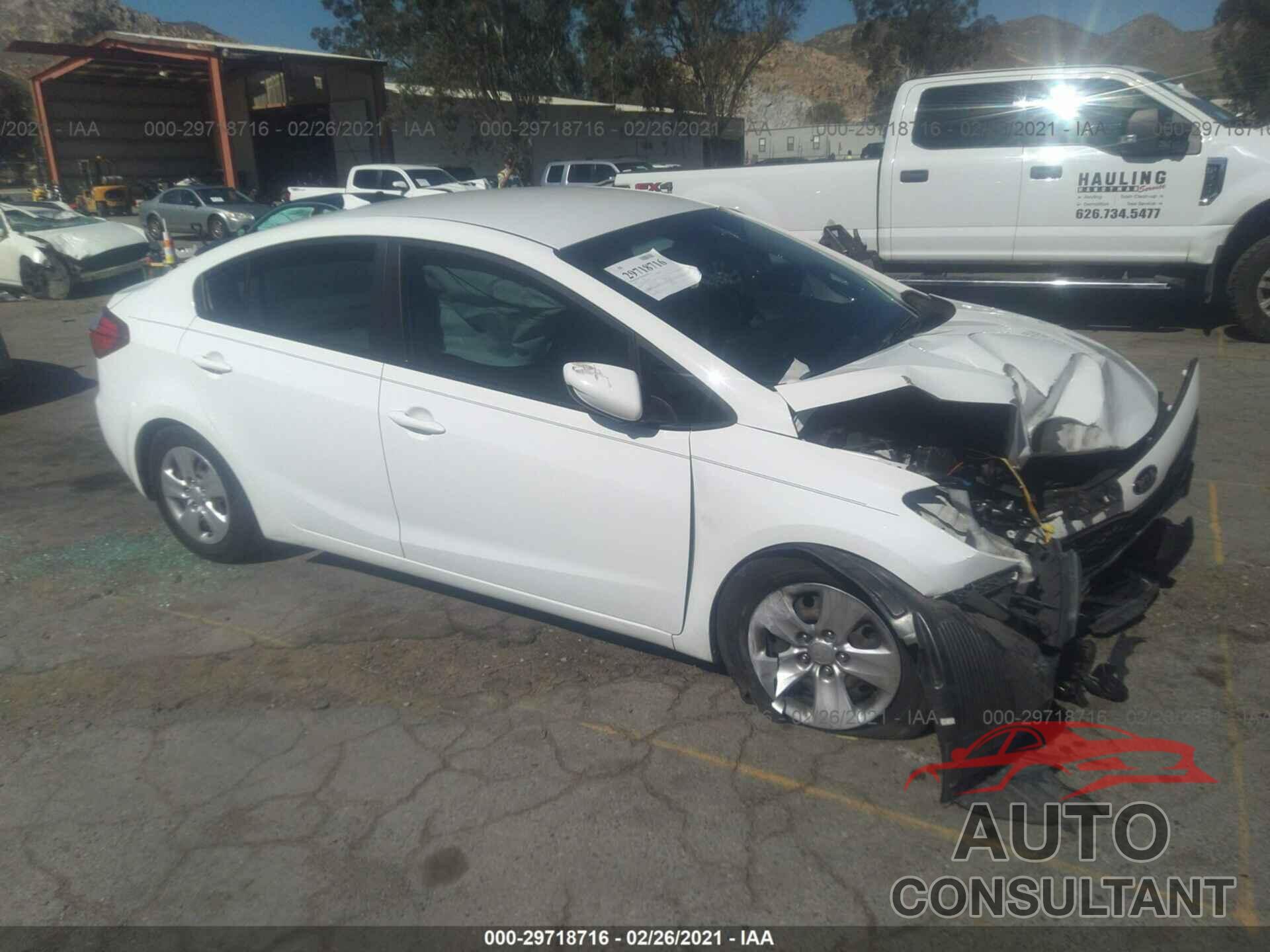 KIA FORTE 2016 - KNAFK4A63G5606448