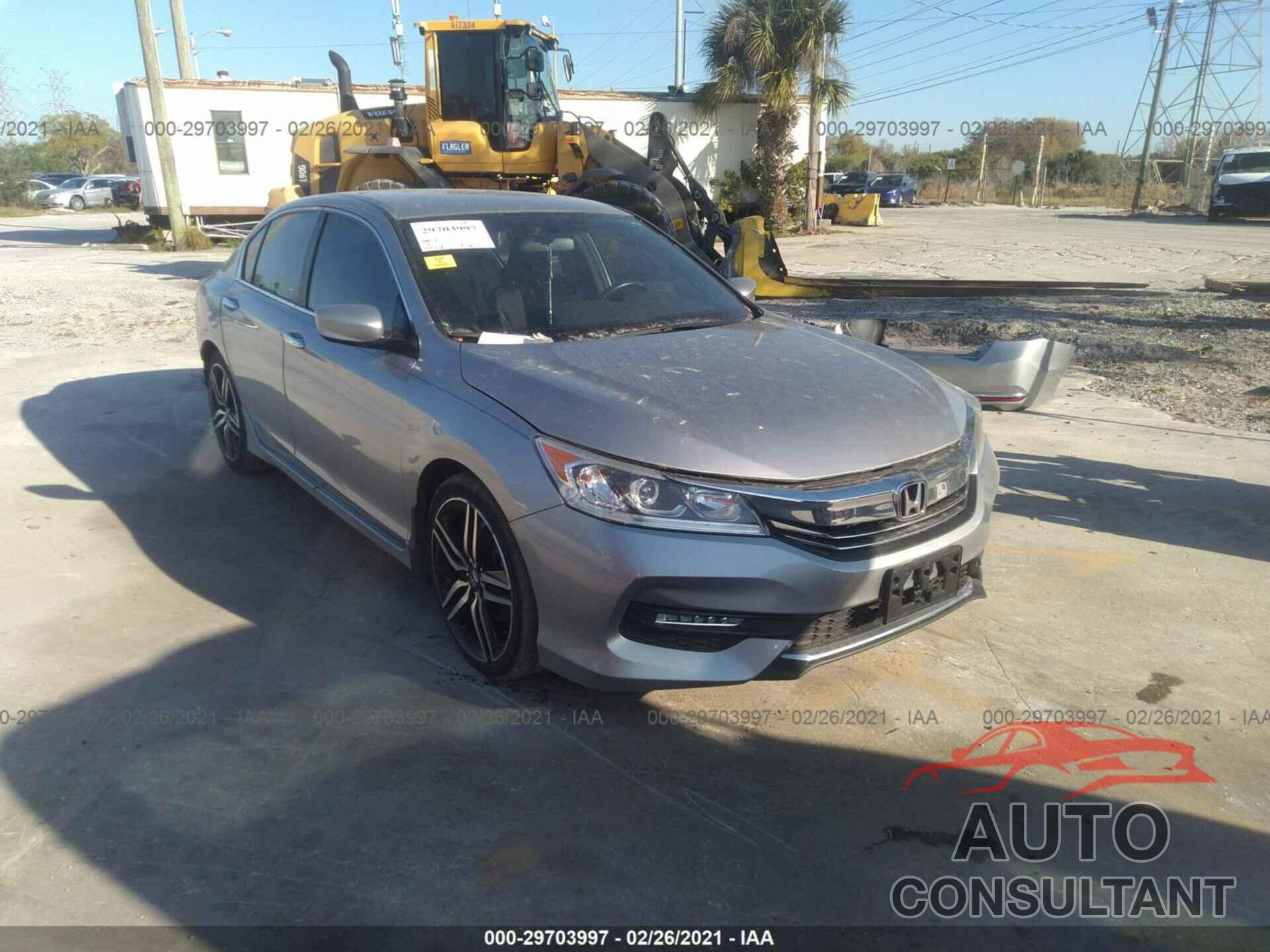 HONDA ACCORD SEDAN 2016 - 1HGCR2F51GA244022