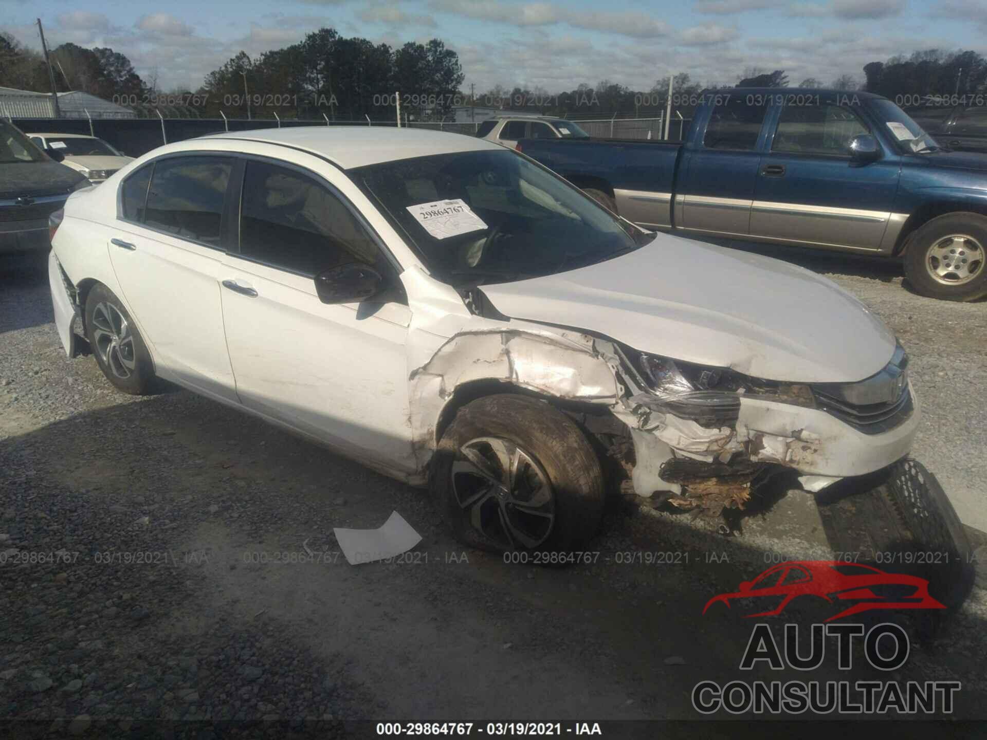 HONDA ACCORD SEDAN 2016 - 1HGCR2F39GA028157
