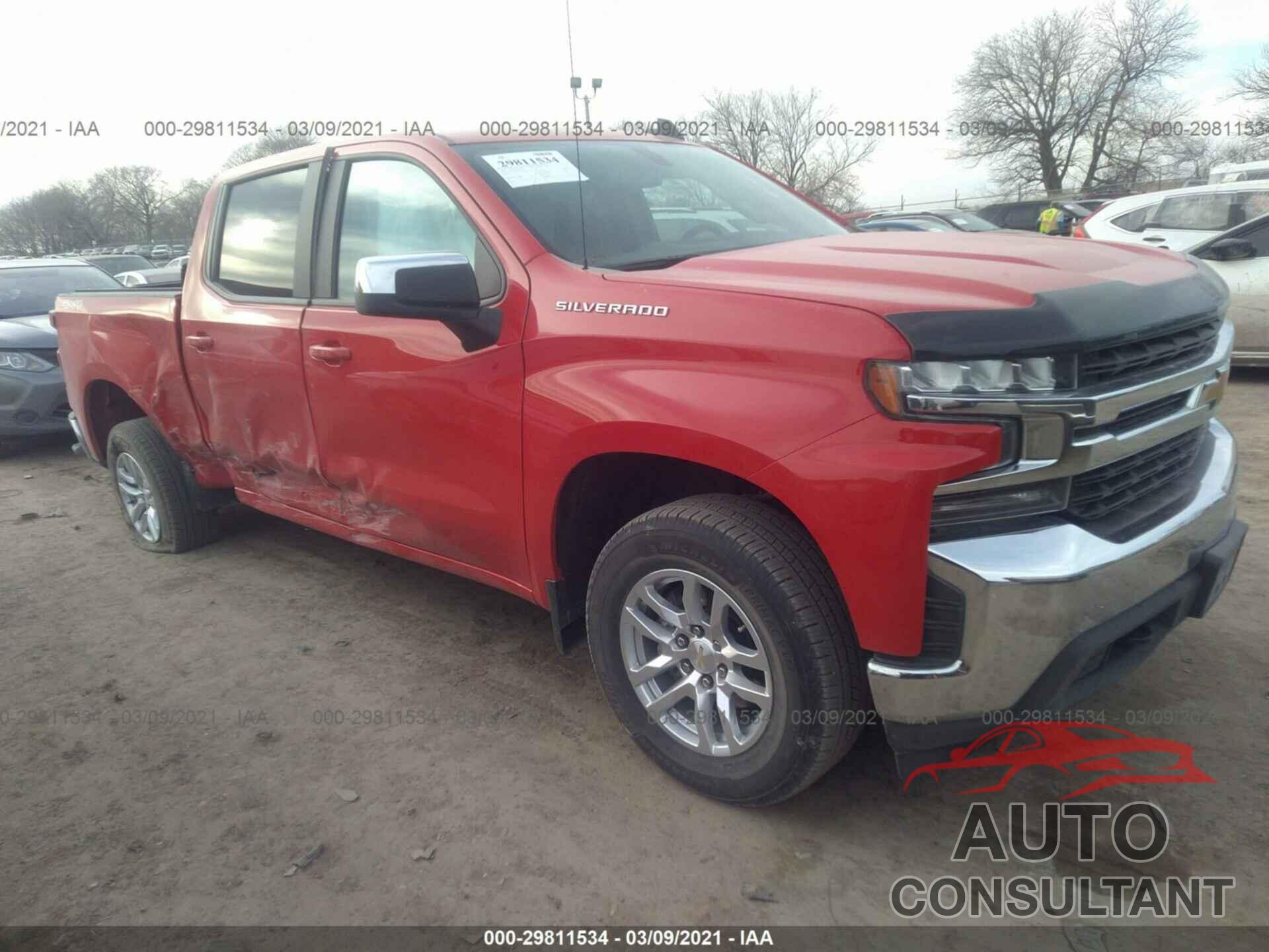 CHEVROLET SILVERADO 1500 2020 - 3GCUYDED6LG291455