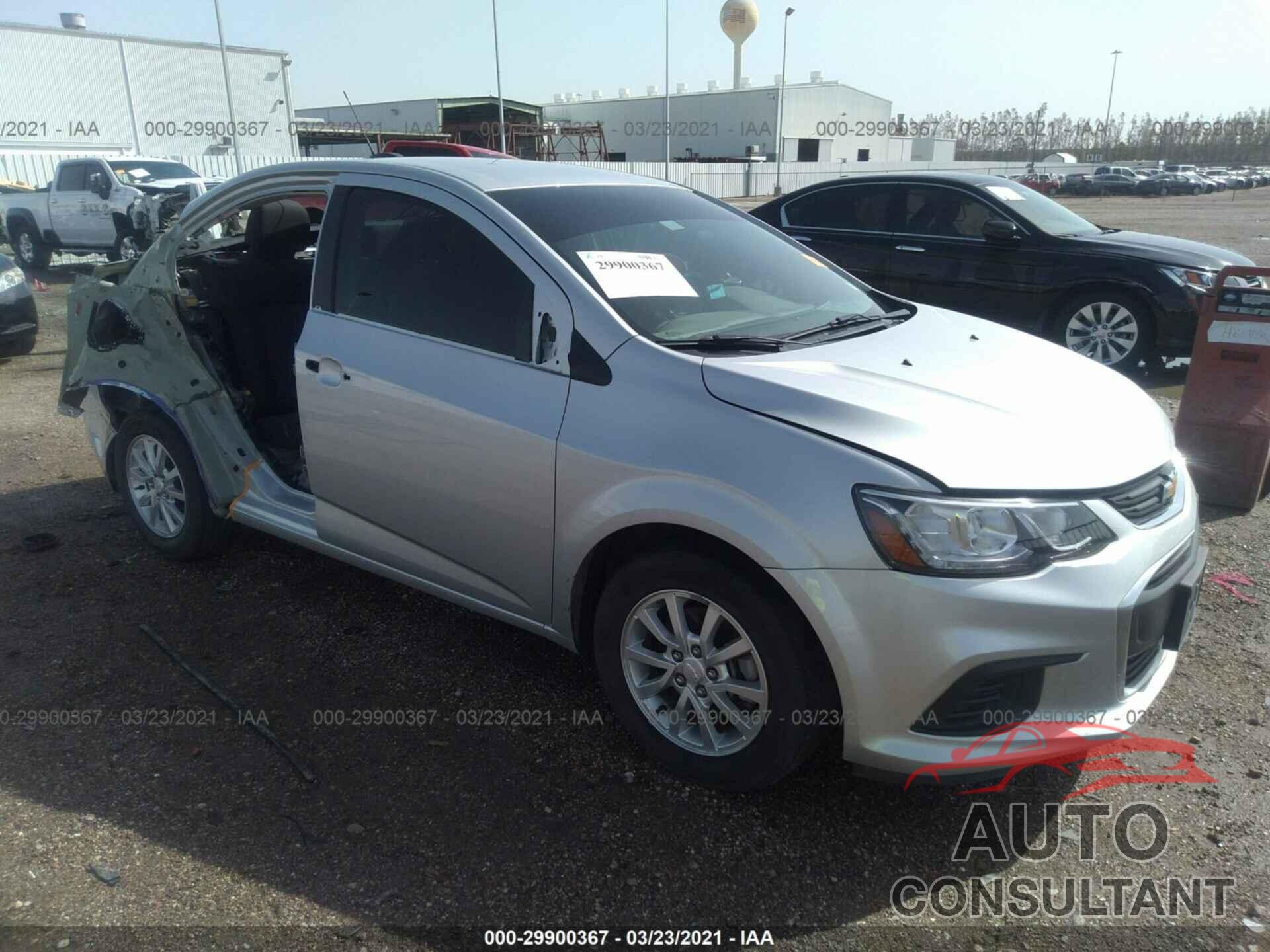 CHEVROLET SONIC 2019 - 1G1JD5SBXK4119750