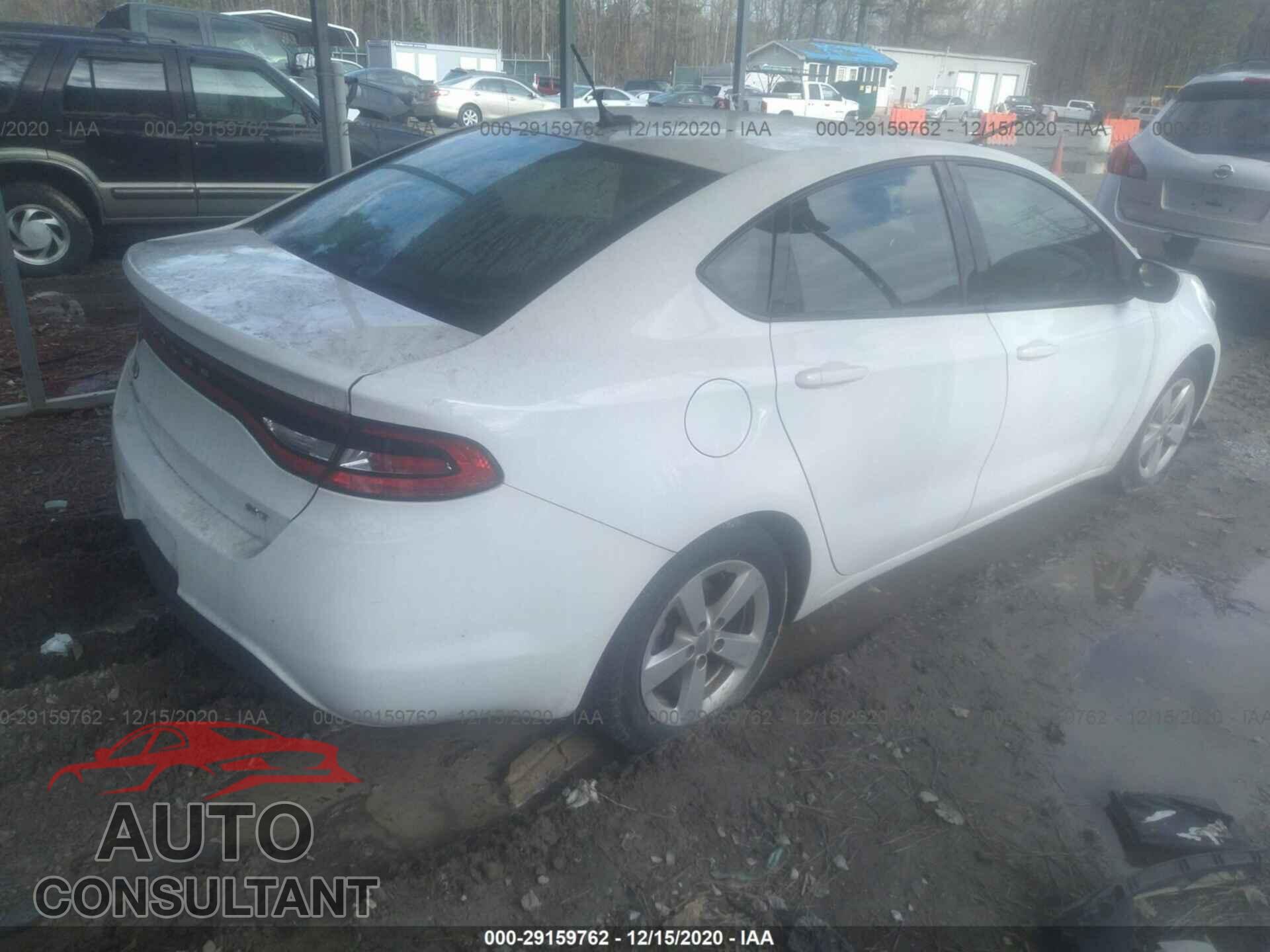 DODGE DART 2016 - 1C3CDFBB1GD667542