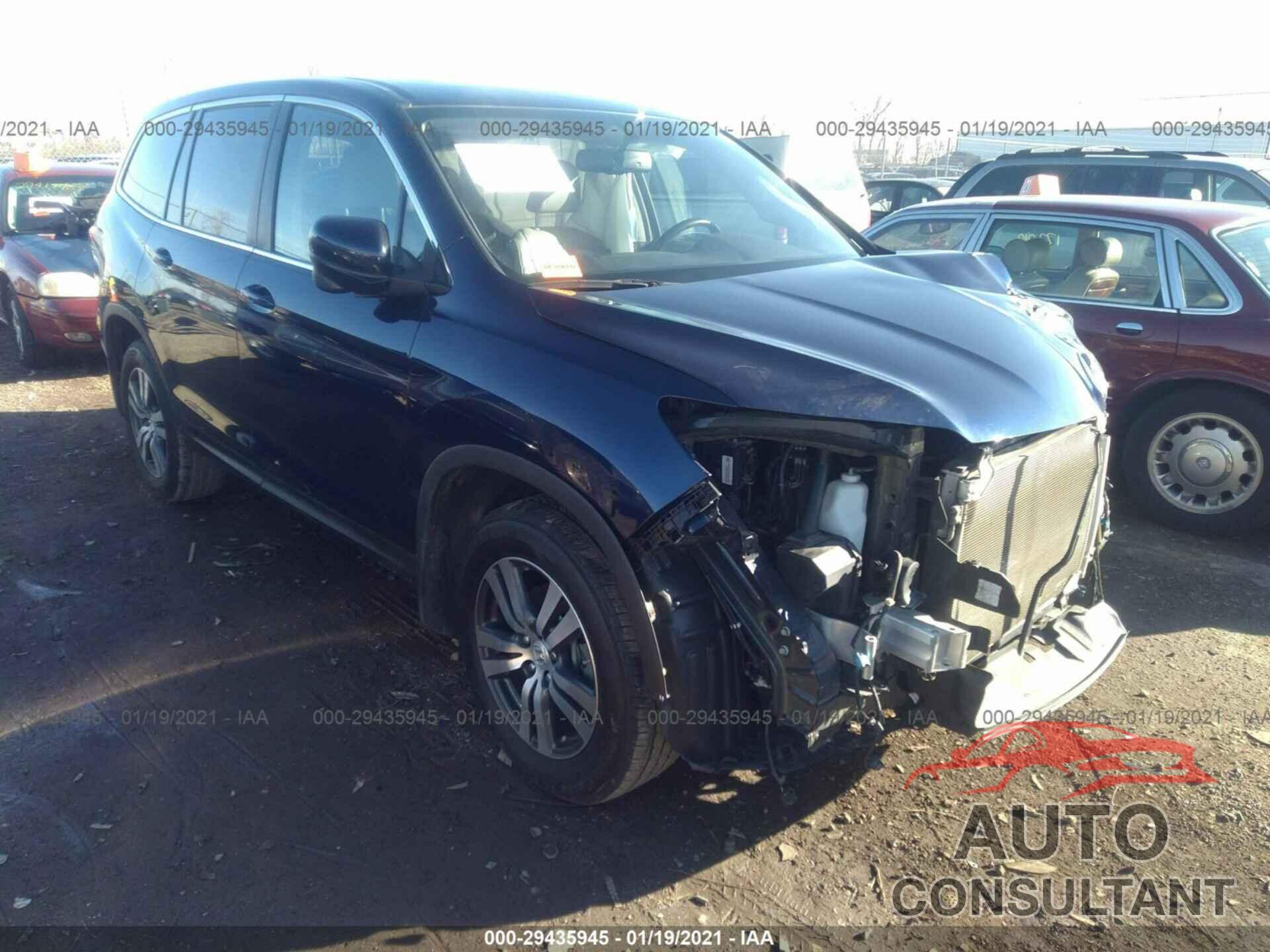 HONDA PILOT 2017 - 5FNYF6H53HB058752