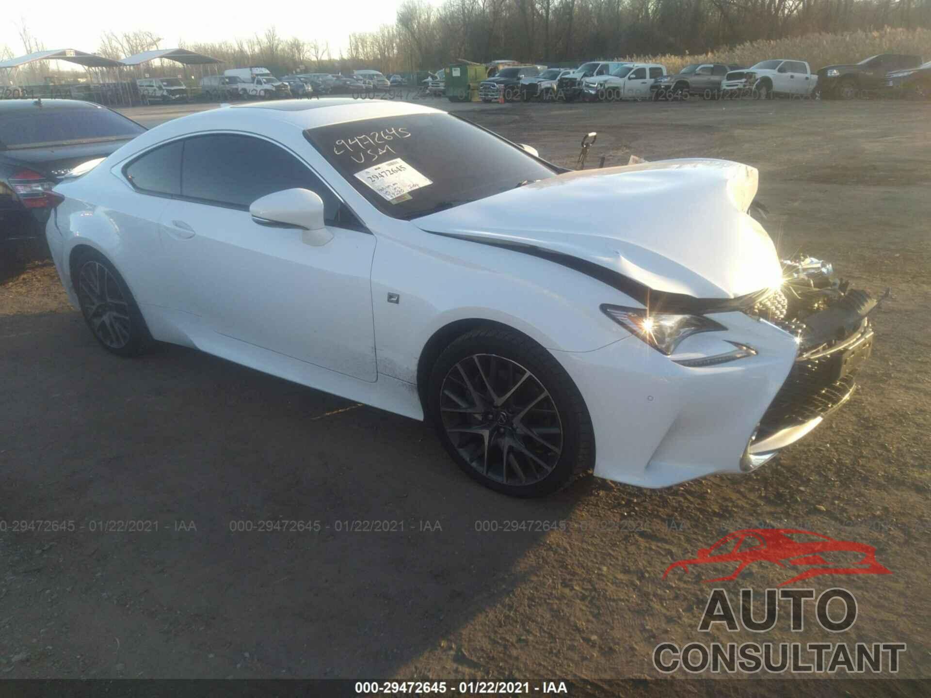 LEXUS RC 2017 - JTHSM5BC0H5002636