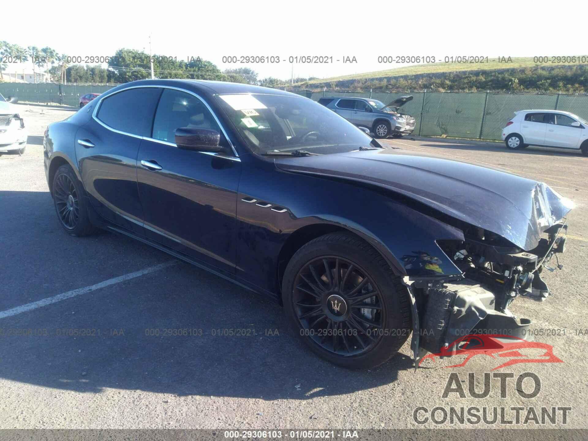 MASERATI GHIBLI 2016 - ZAM57XSAXG1171340