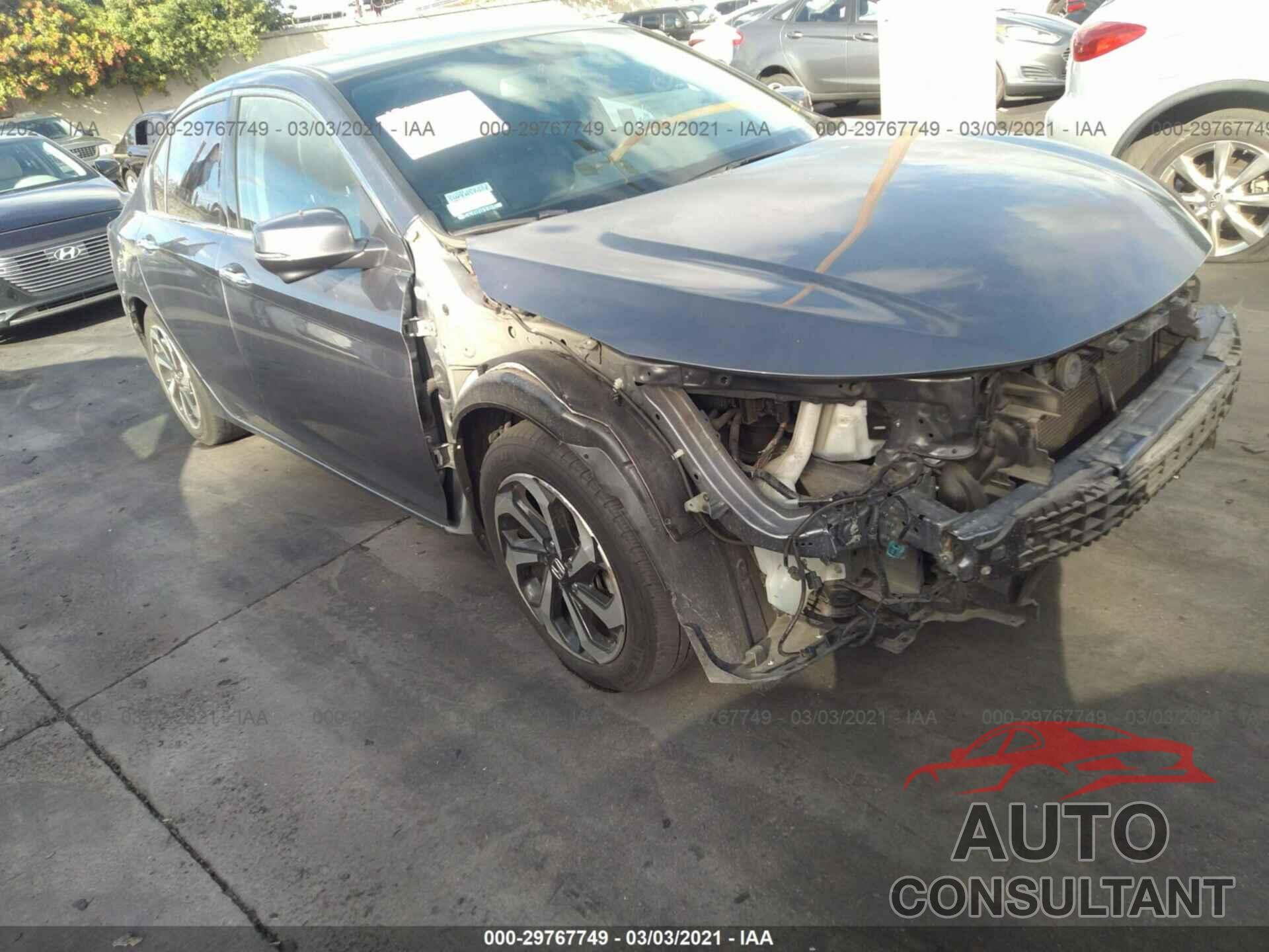 HONDA ACCORD SEDAN 2016 - 1HGCR3F87GA027252