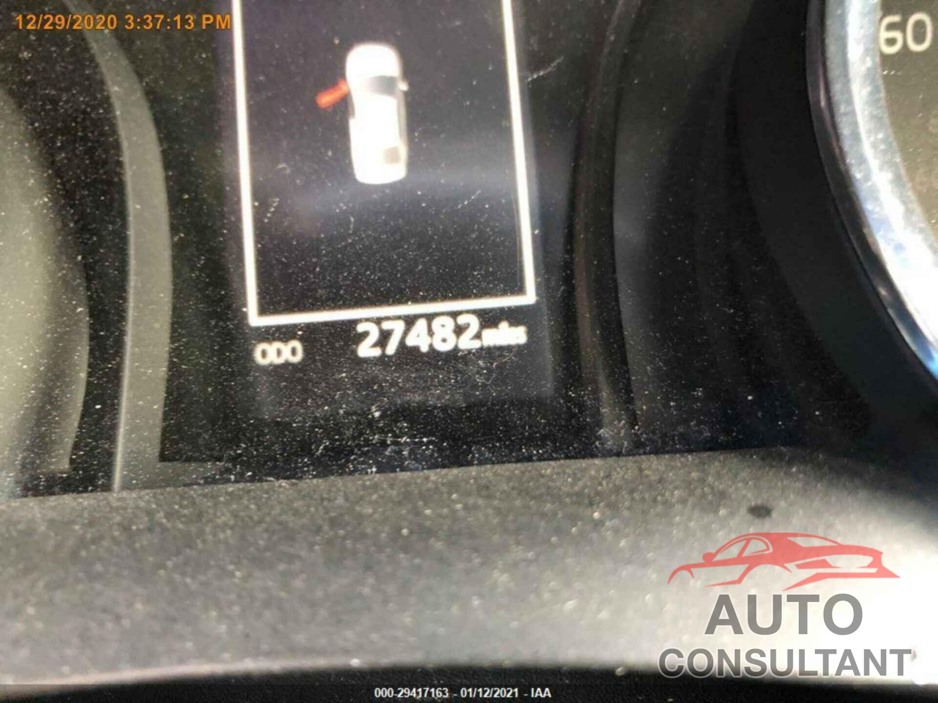 TOYOTA CAMRY 2020 - 4T1G11AK2LU330233
