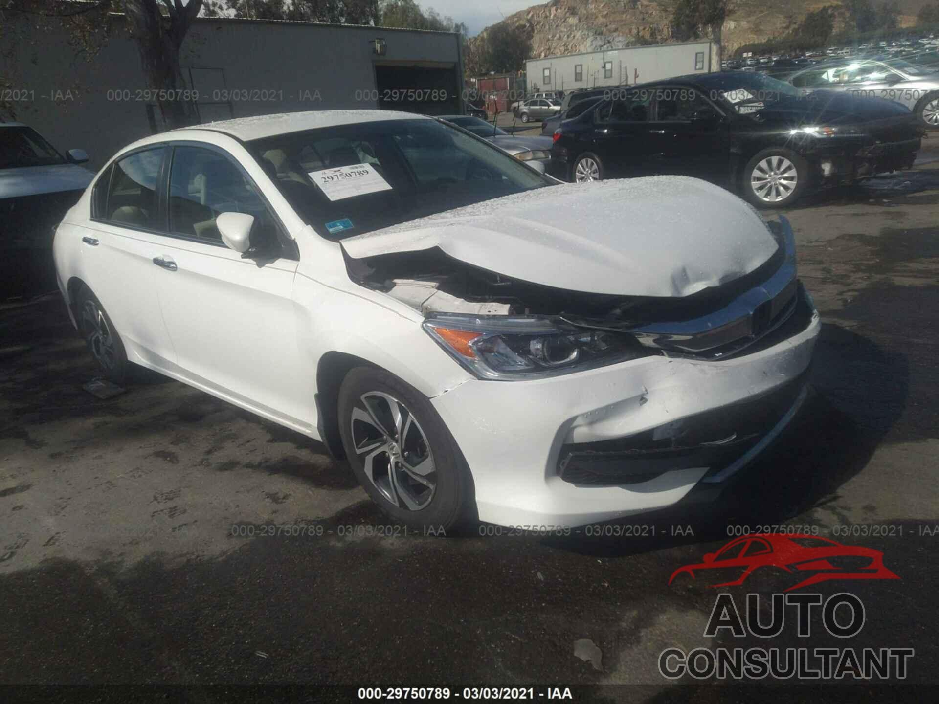 HONDA ACCORD SEDAN 2016 - 1HGCR2F35GA103291