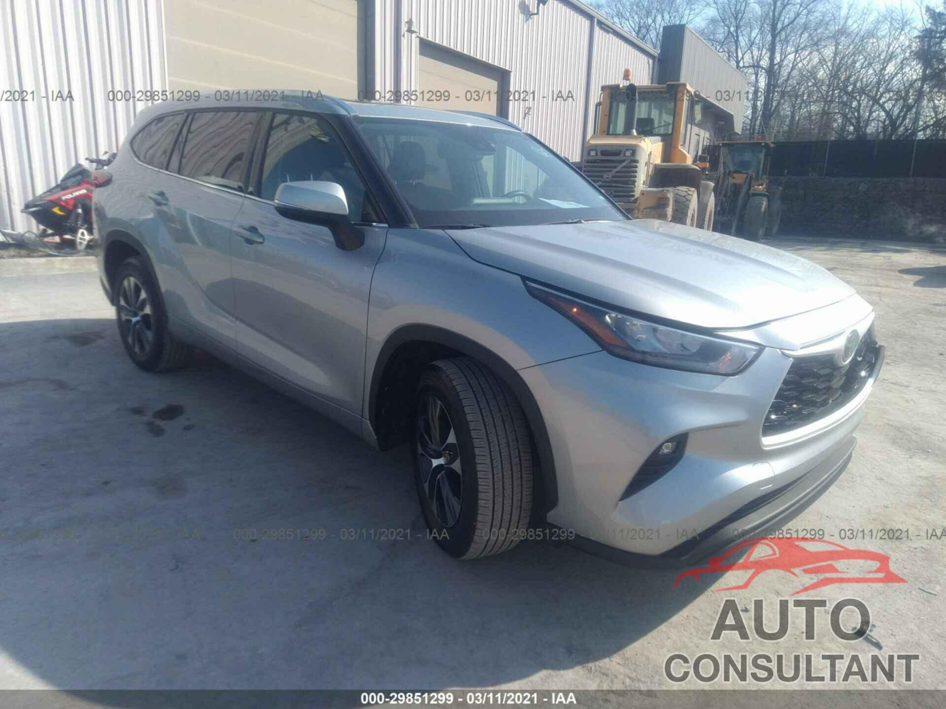TOYOTA HIGHLANDER 2020 - 5TDGZRAH1LS000510