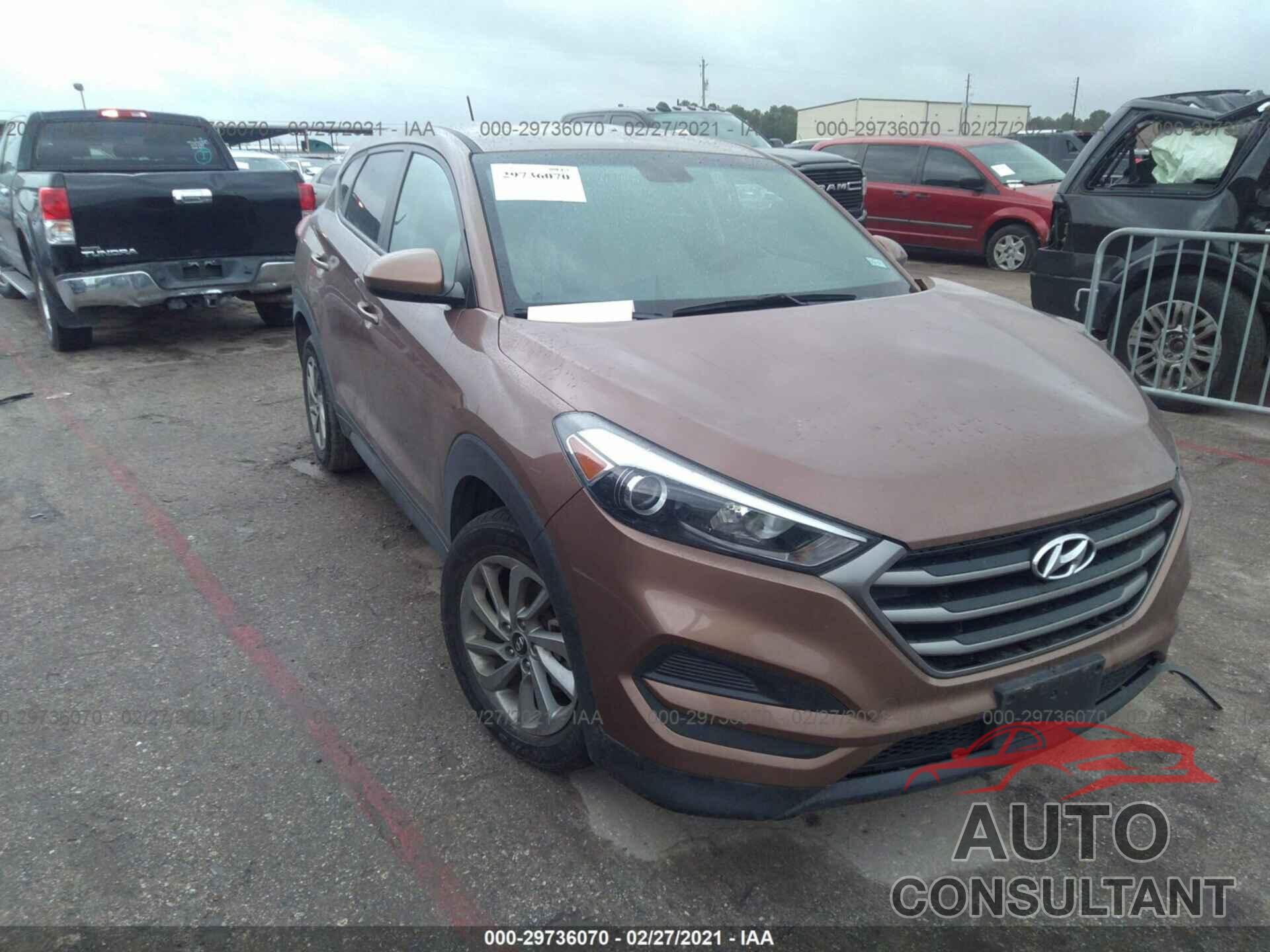 HYUNDAI TUCSON 2016 - KM8J23A42GU096939