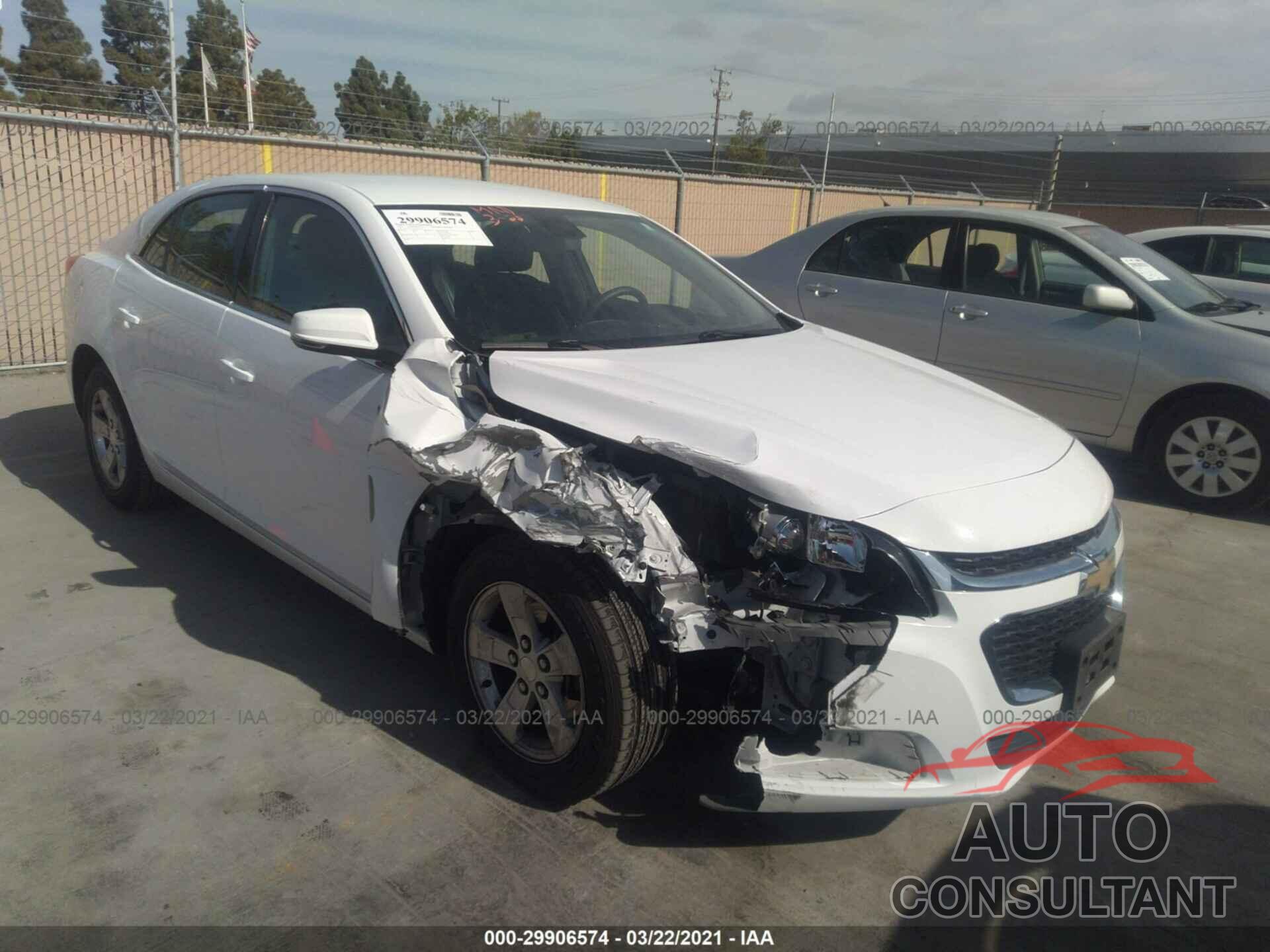 CHEVROLET MALIBU LIMITED 2016 - 1G11C5SA9GF142166