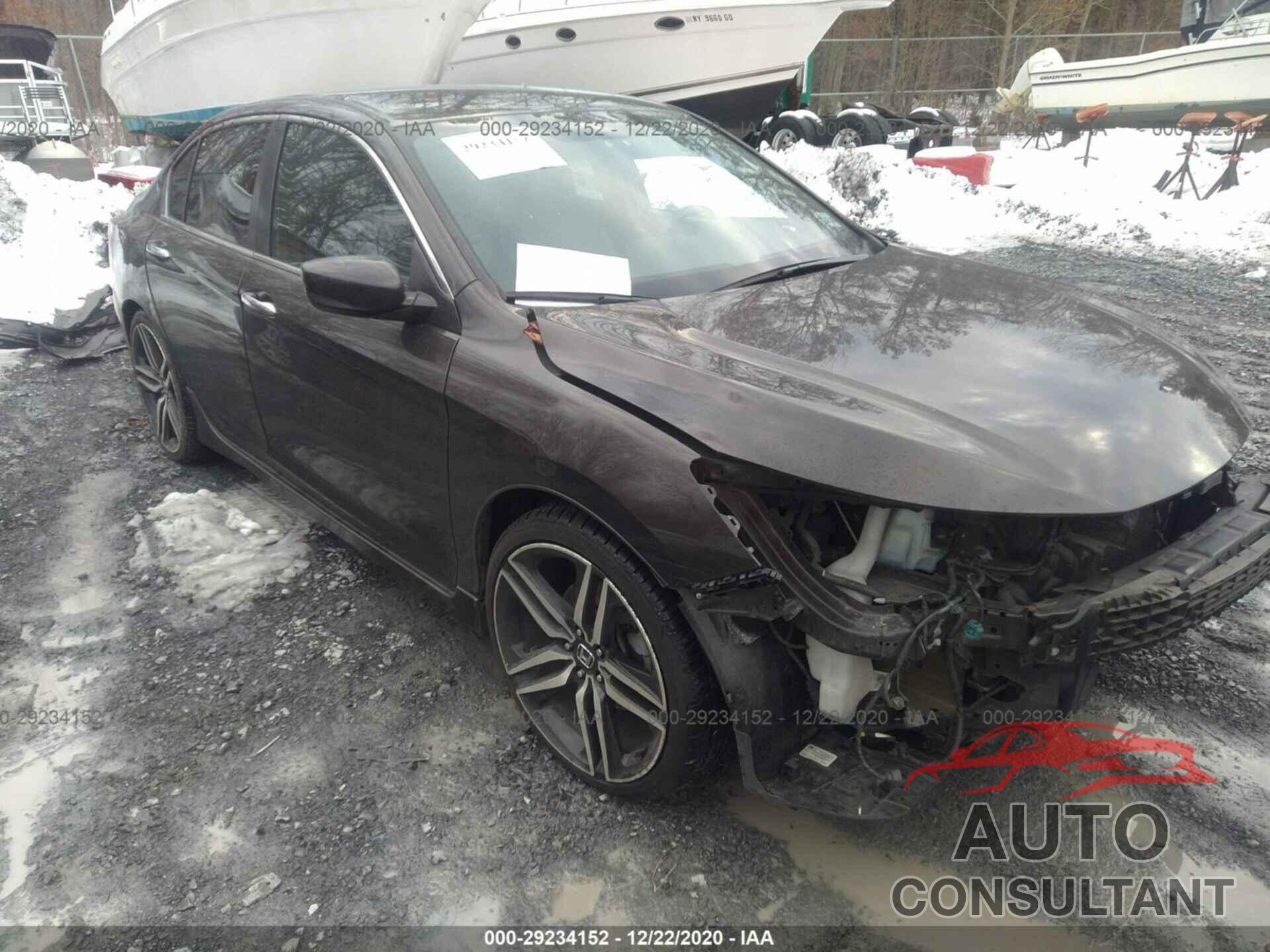HONDA ACCORD SEDAN 2016 - 1HGCR2F52GA060501
