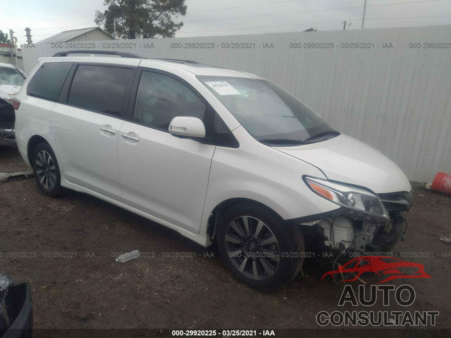 TOYOTA SIENNA 2019 - 5TDYZ3DC0KS002491