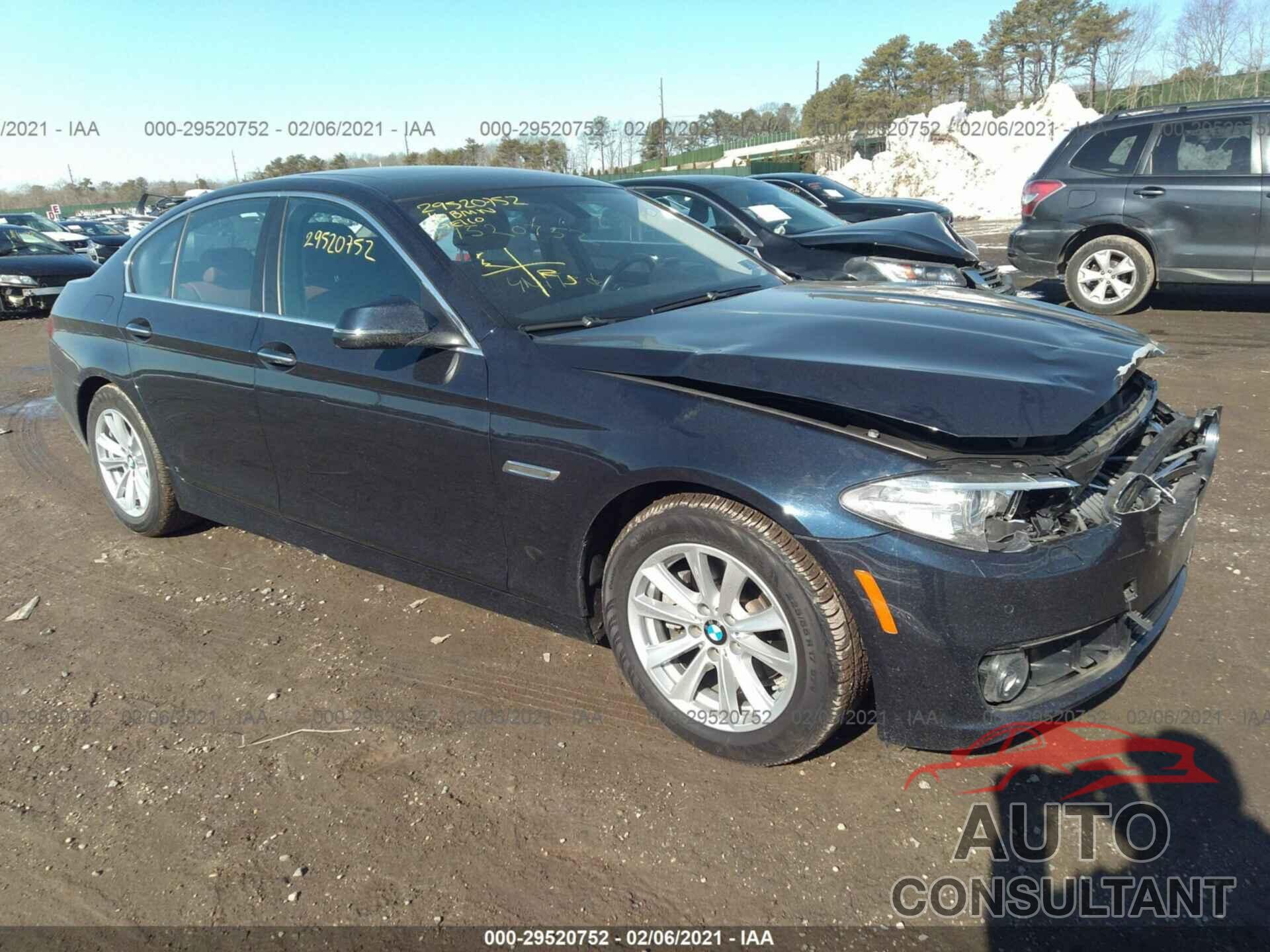 BMW 5 SERIES 2016 - WBA5A7C56GG642269